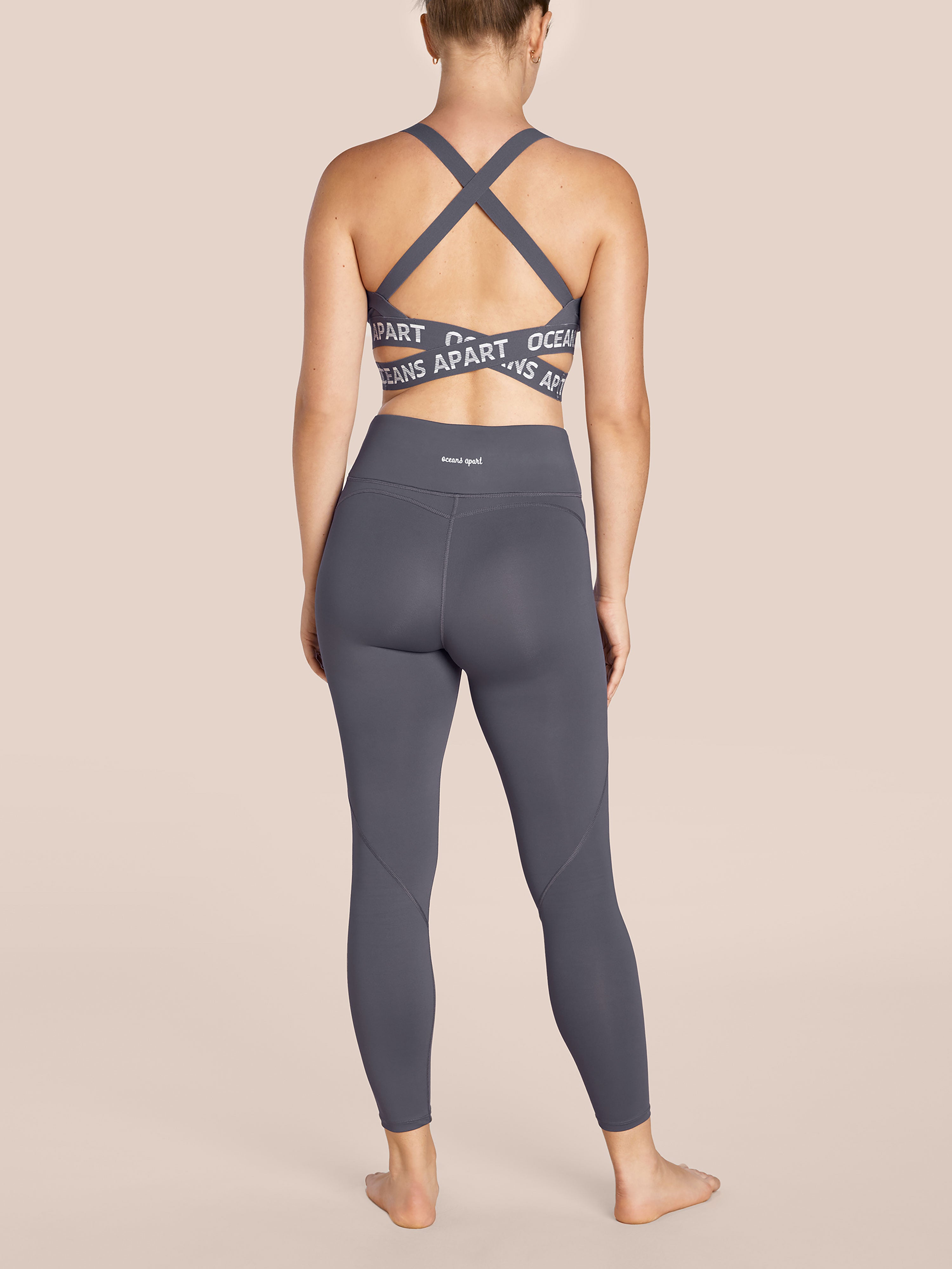 Beauty Set Deluxe - Cliff Grey &amp; White - Yoga Set