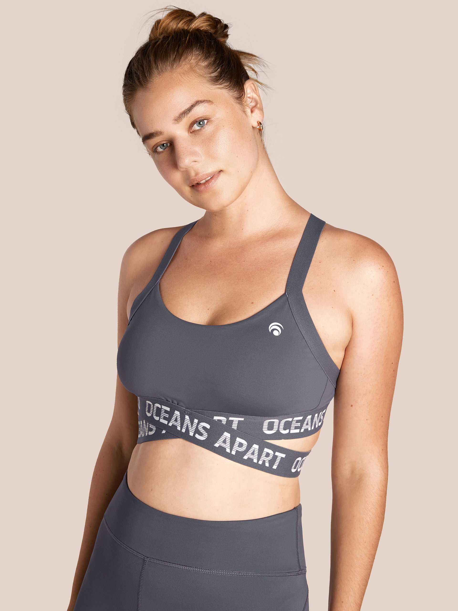 Beauty Bra - Yoga Bra - Grey