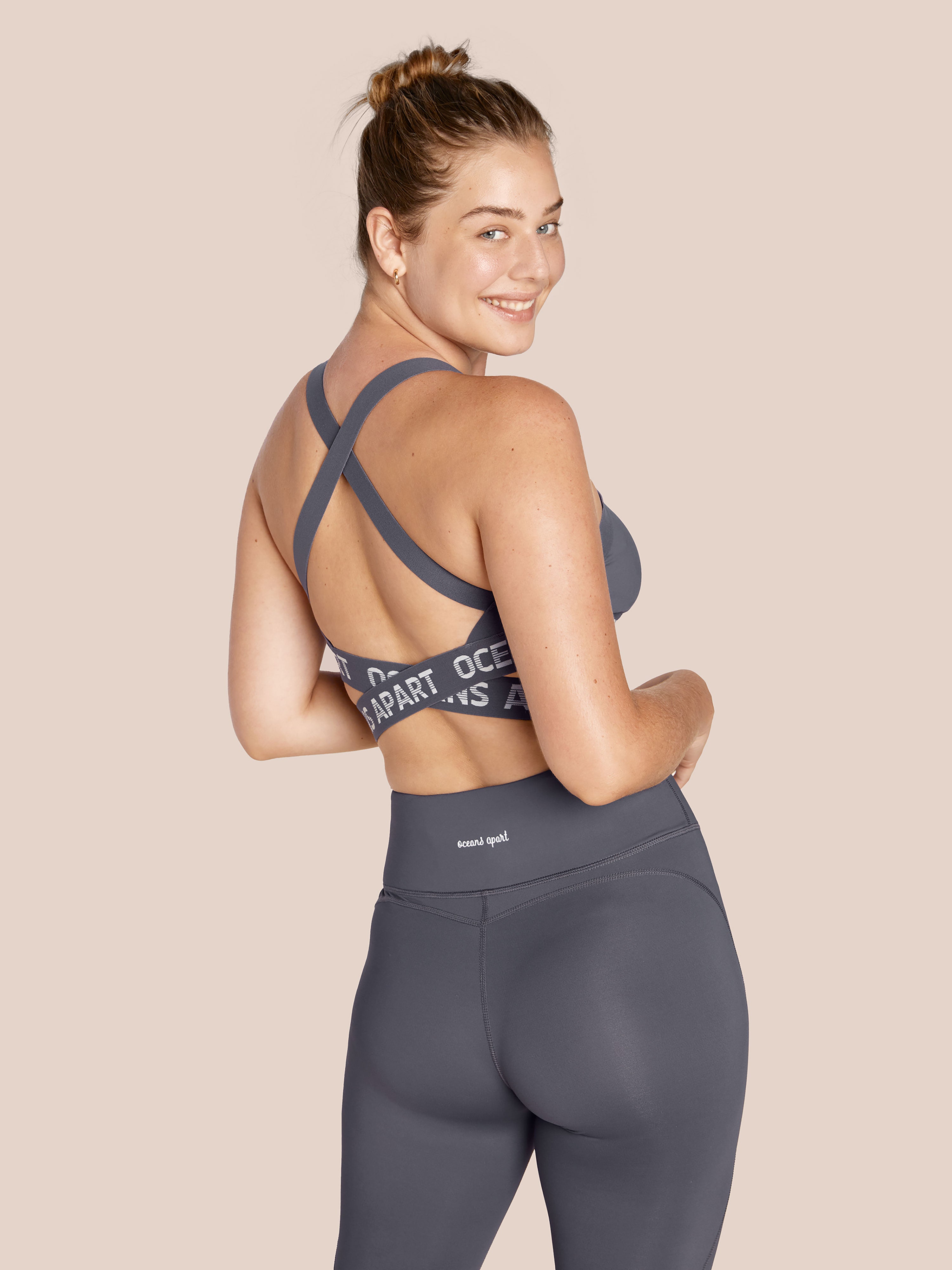 Beauty Set Deluxe - Cliff Grey &amp; White - Yoga Set