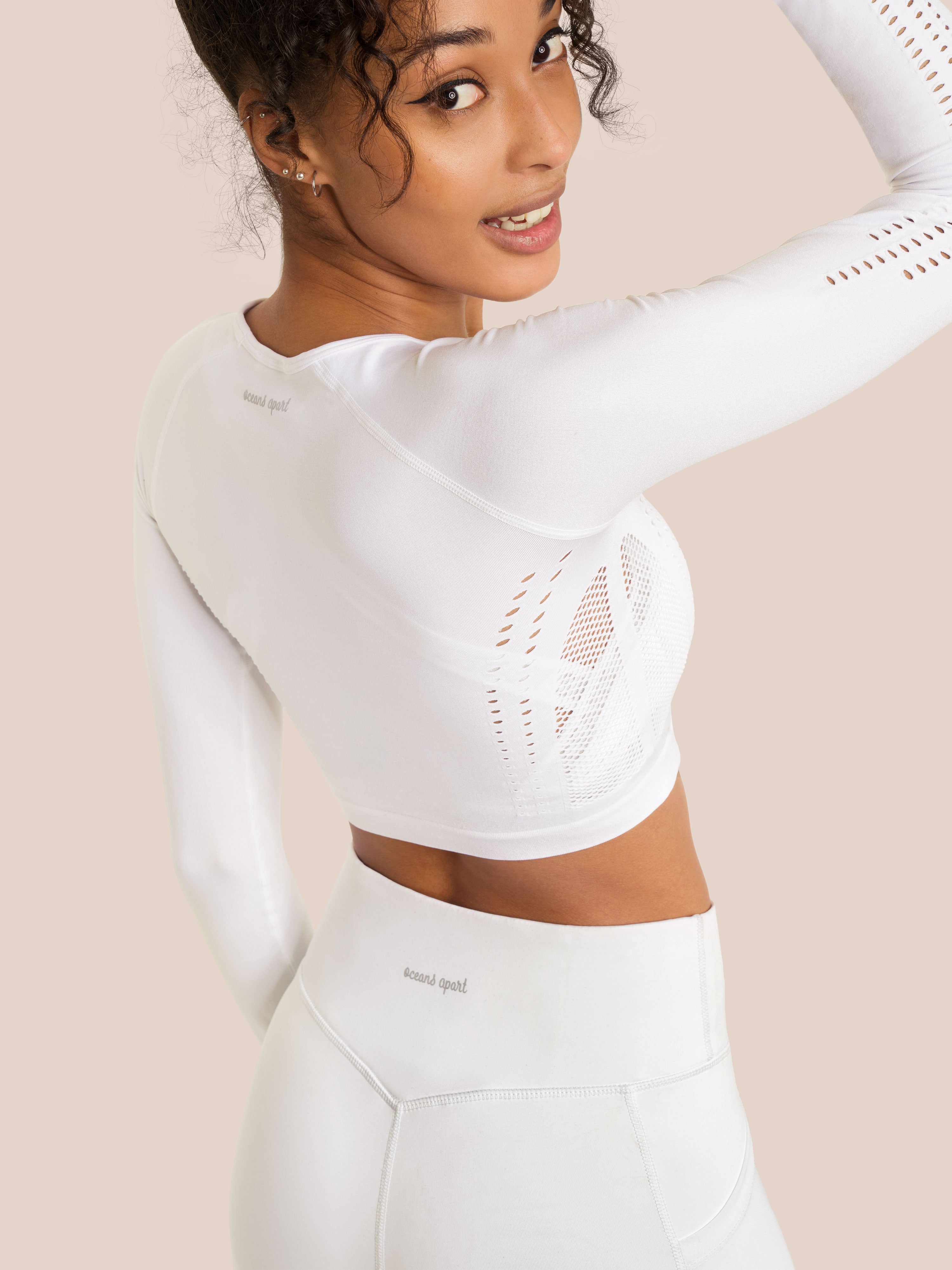 Beauty Set Deluxe - Cliff Grey &amp; White - Yoga Set