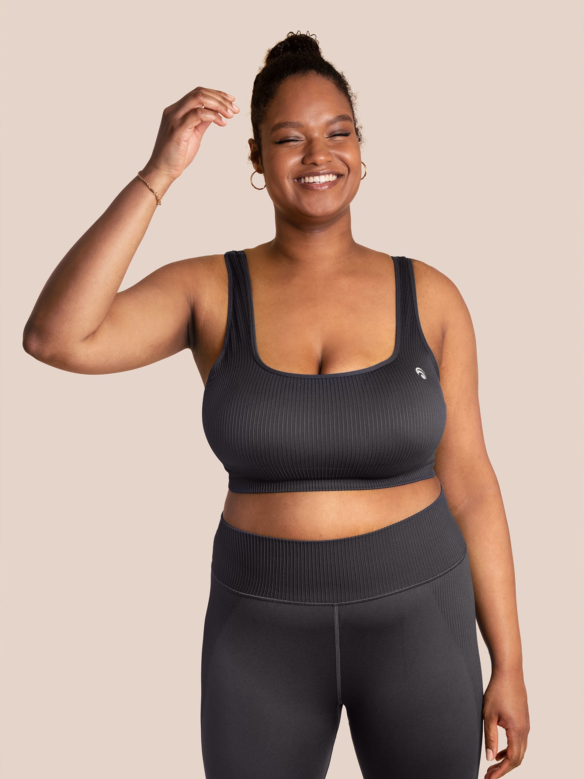 Sydney Bra - Yoga Bra - Grey