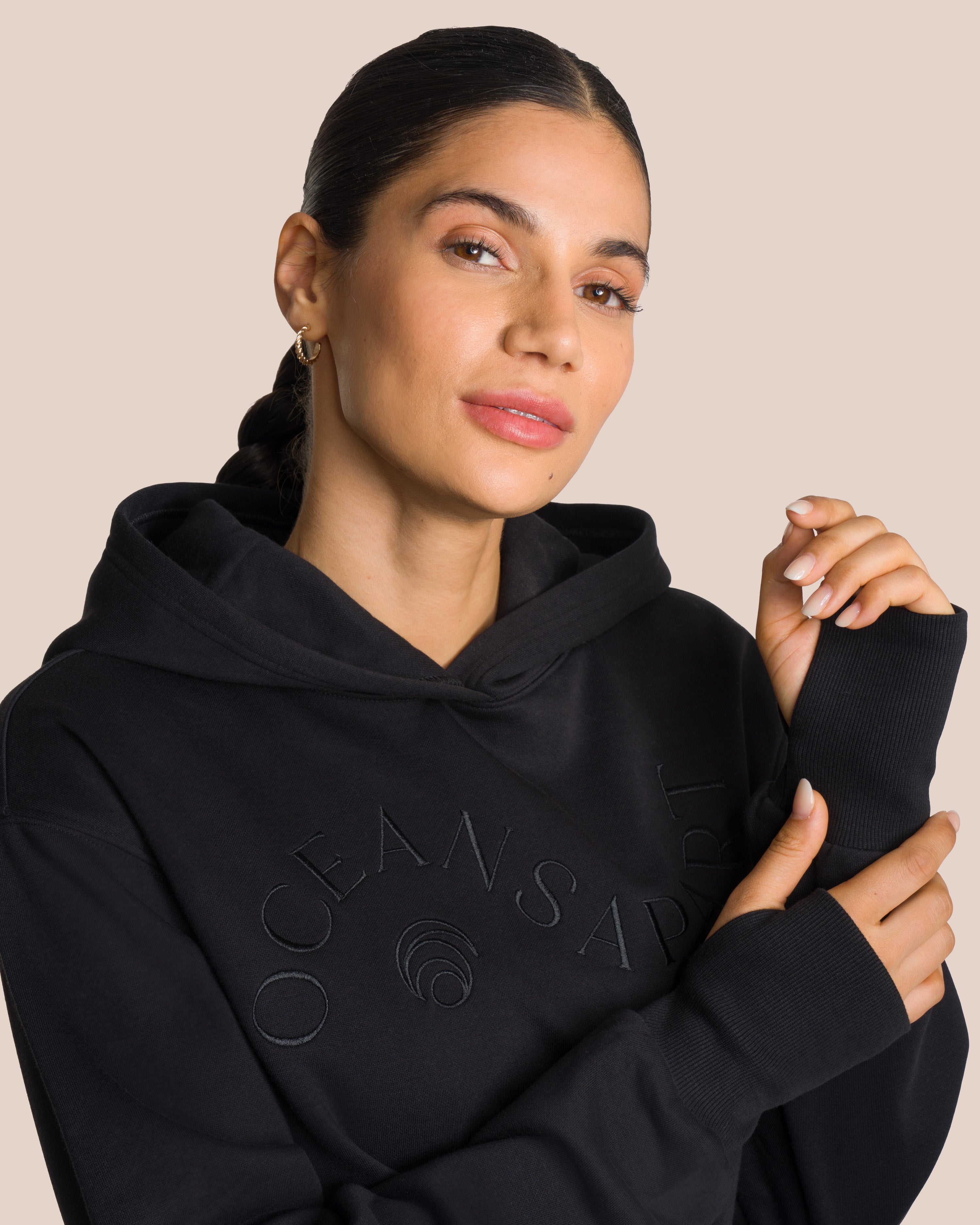 Beverly Cropped Hoody - Yoga Hoody