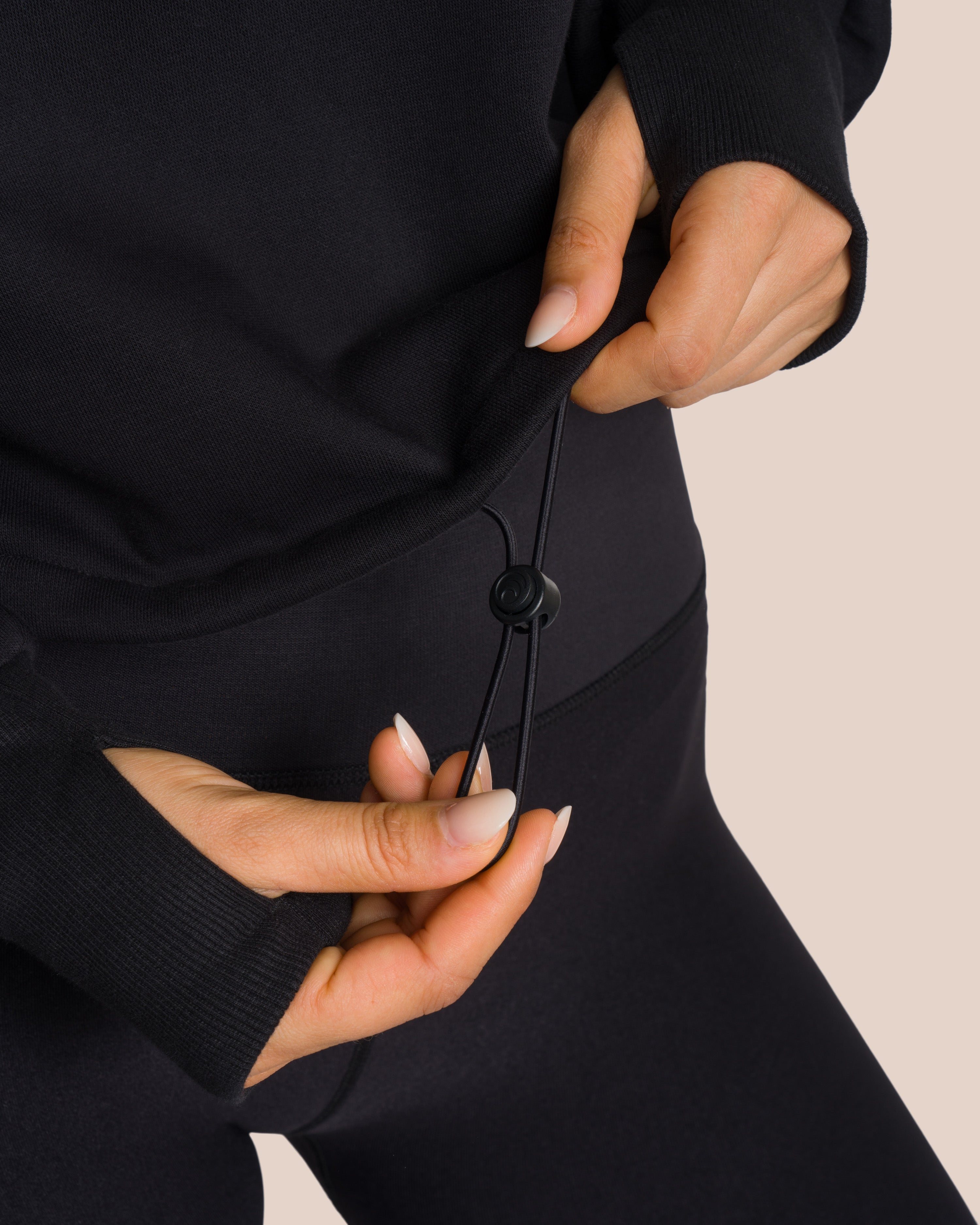 Beverly Cropped Hoody - Yoga Hoody