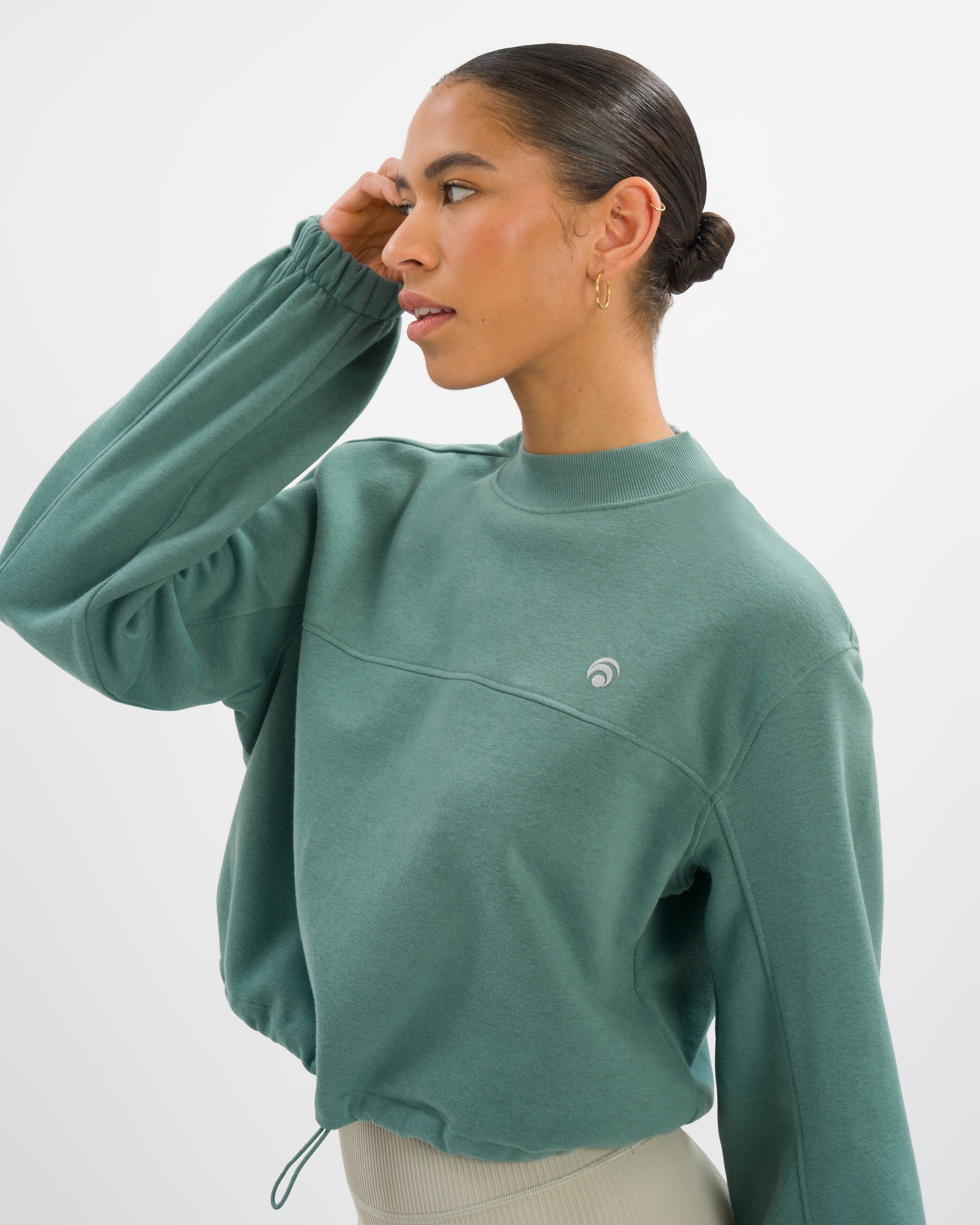 Soho Cropped Sweater - Yoga Sweater
