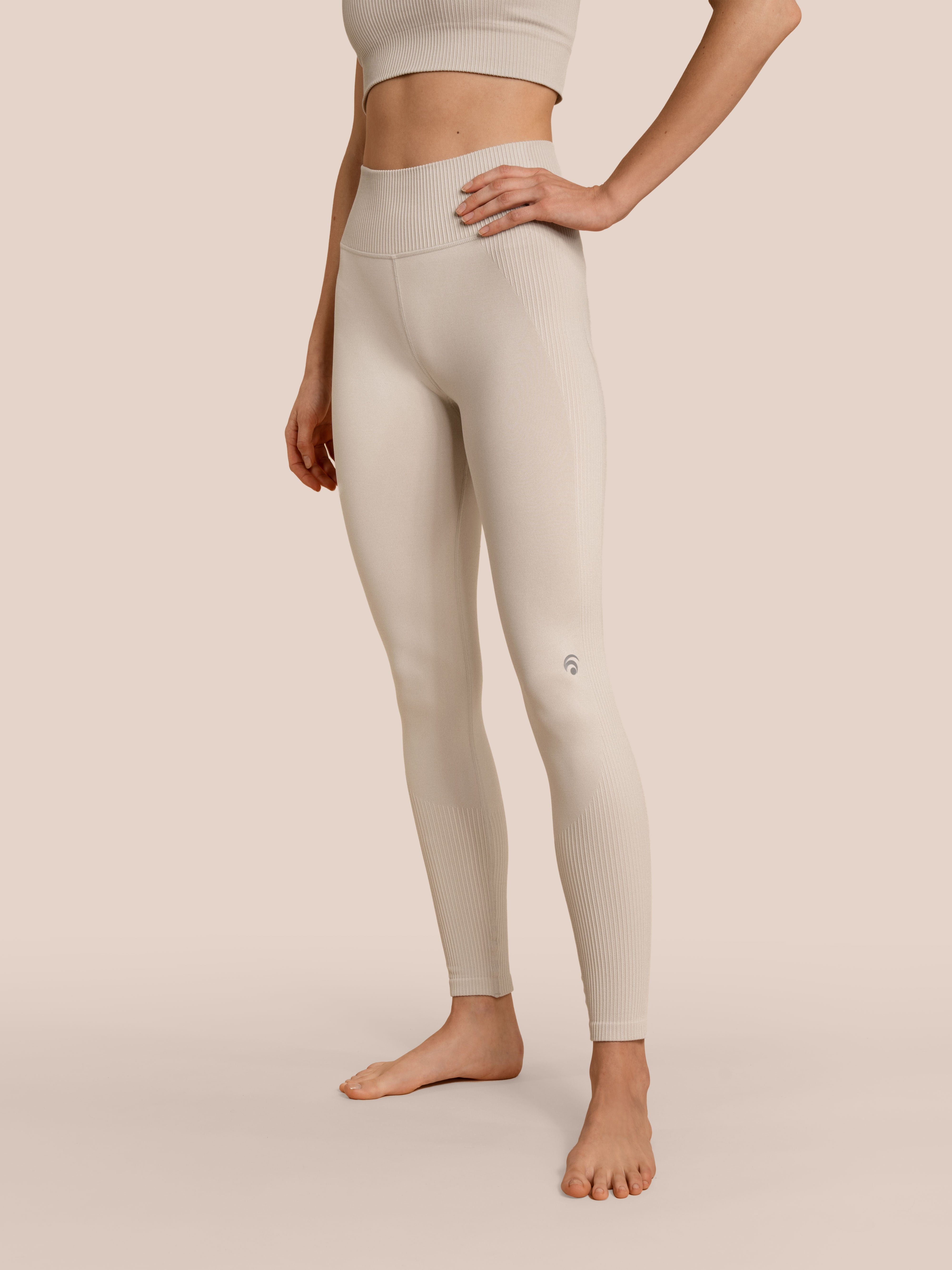 Sydney Leggings - Yoga Leggings - Beige