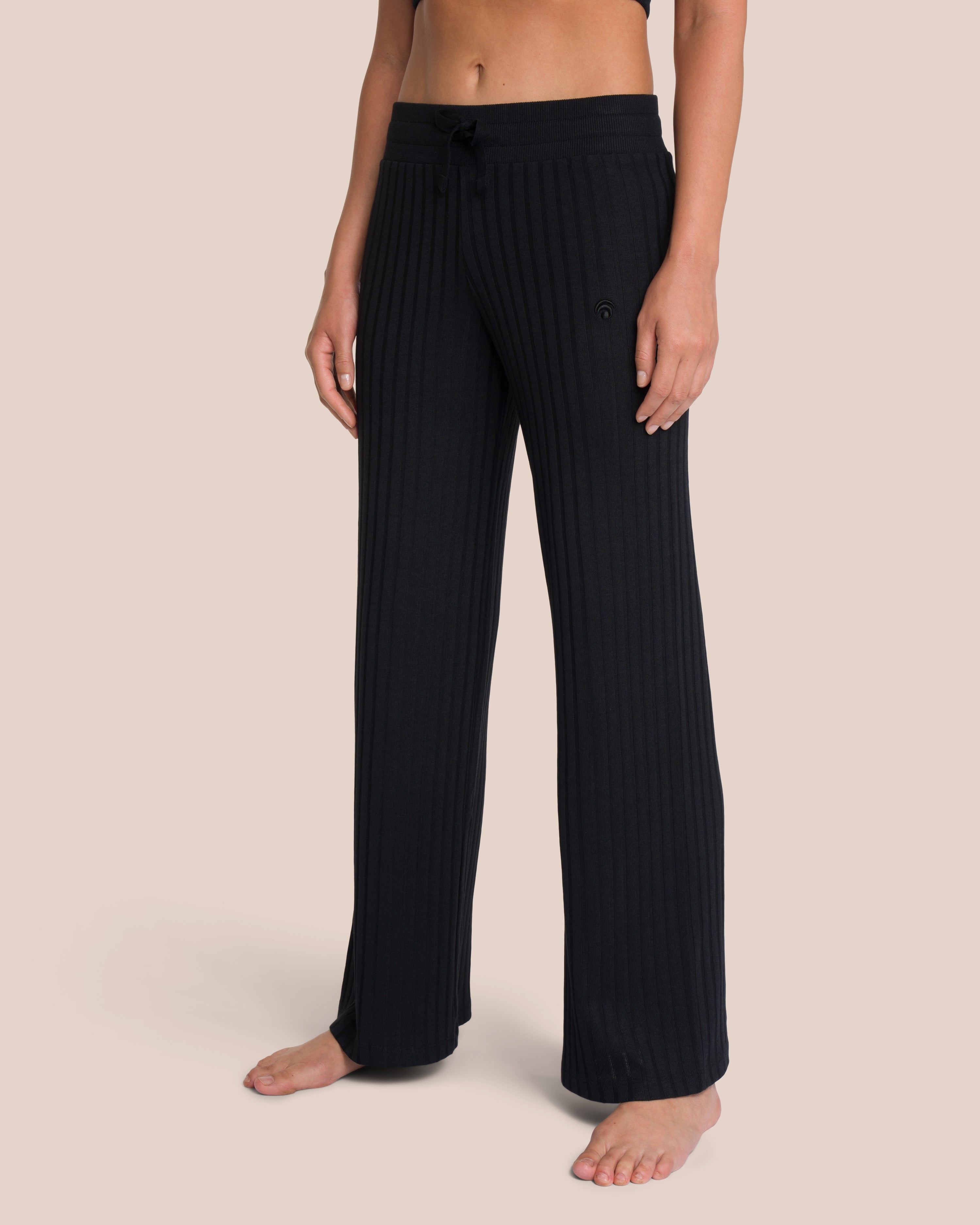Aurelia Knit Set - Black - Yoga Set