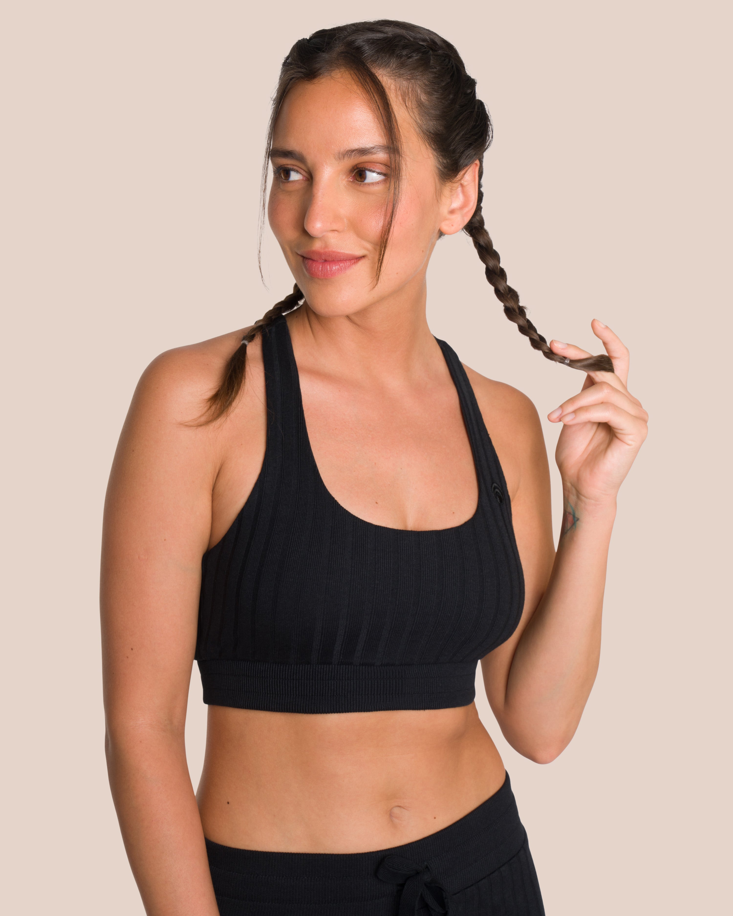 Aurelia Bra - Yoga Bra - Black