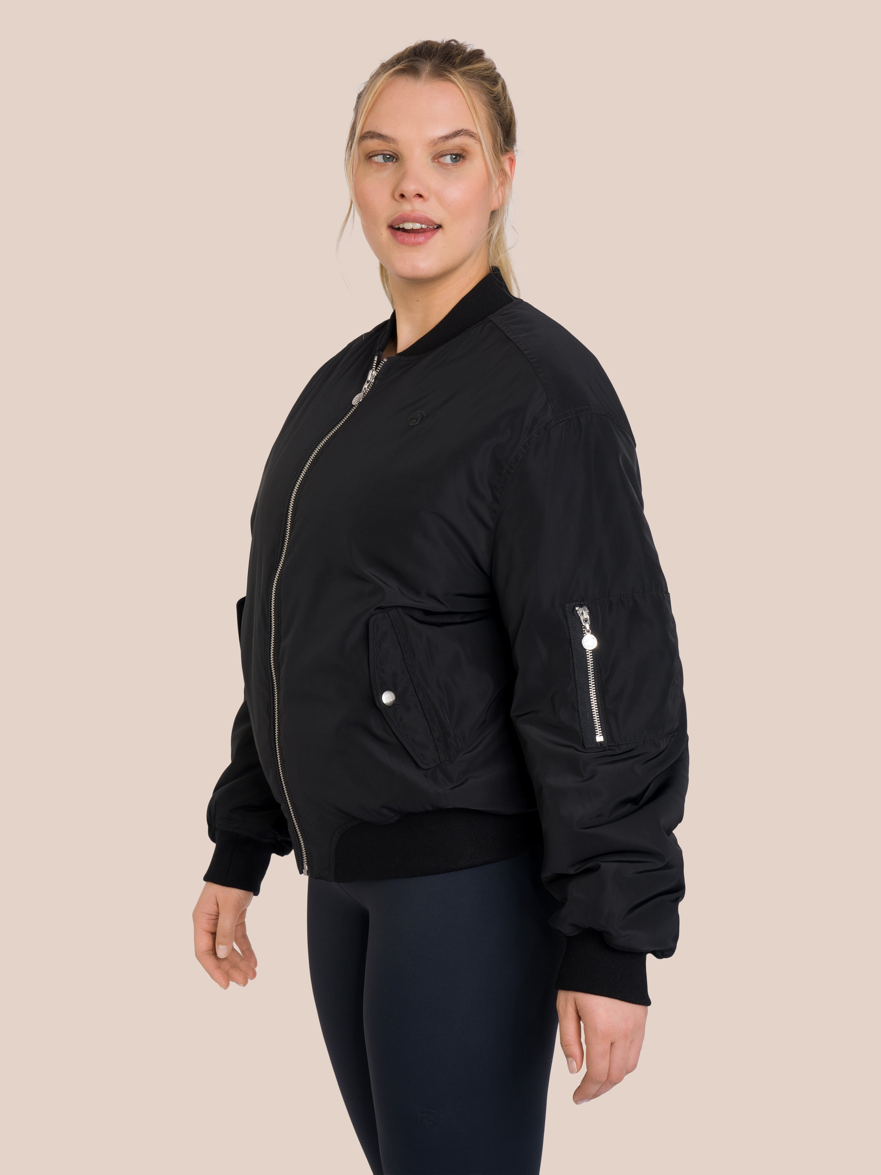 Gianna Bomber Jacket - Yoga Jacket