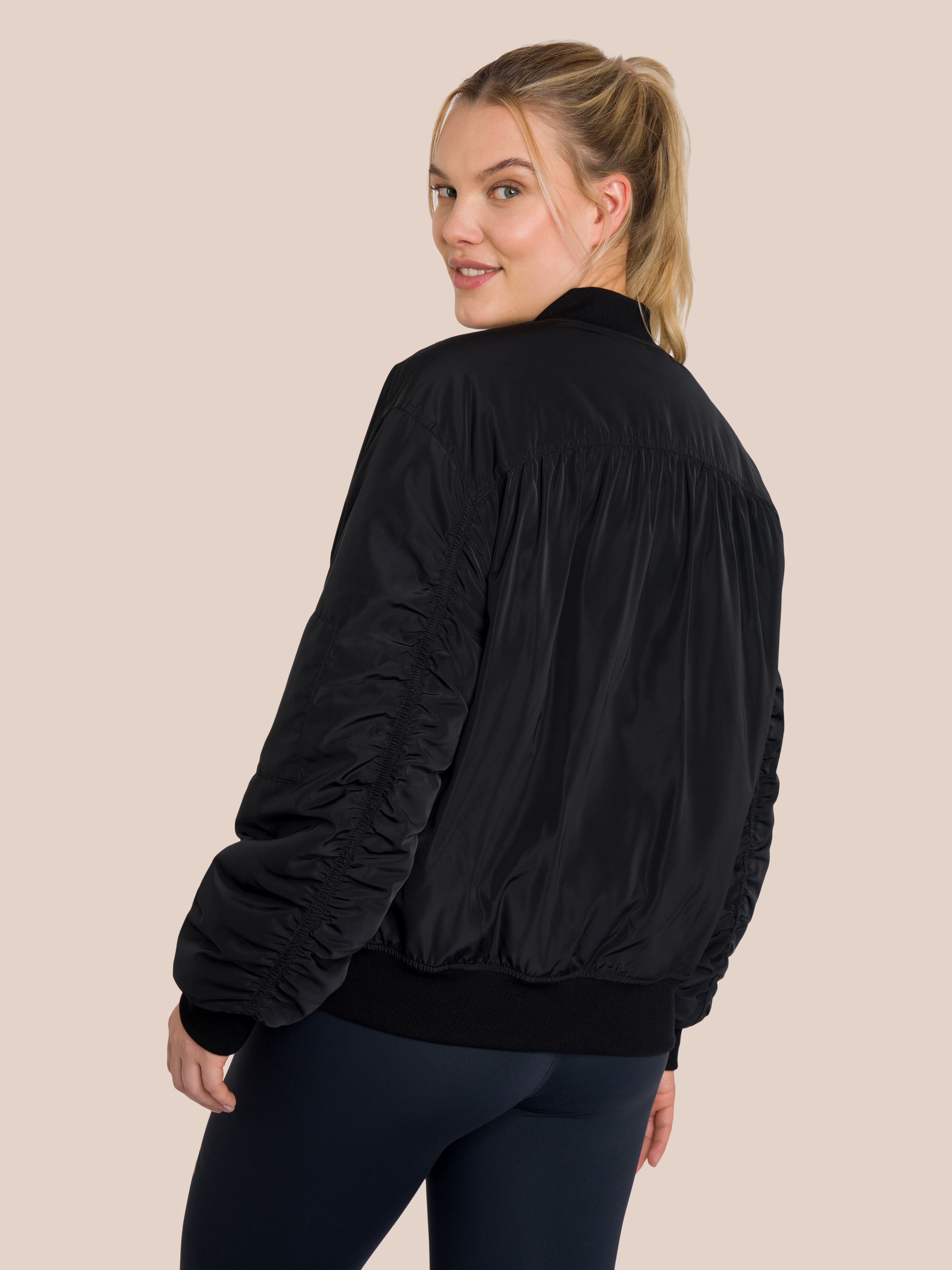 Gianna Bomber Jacket - Yoga Jacket