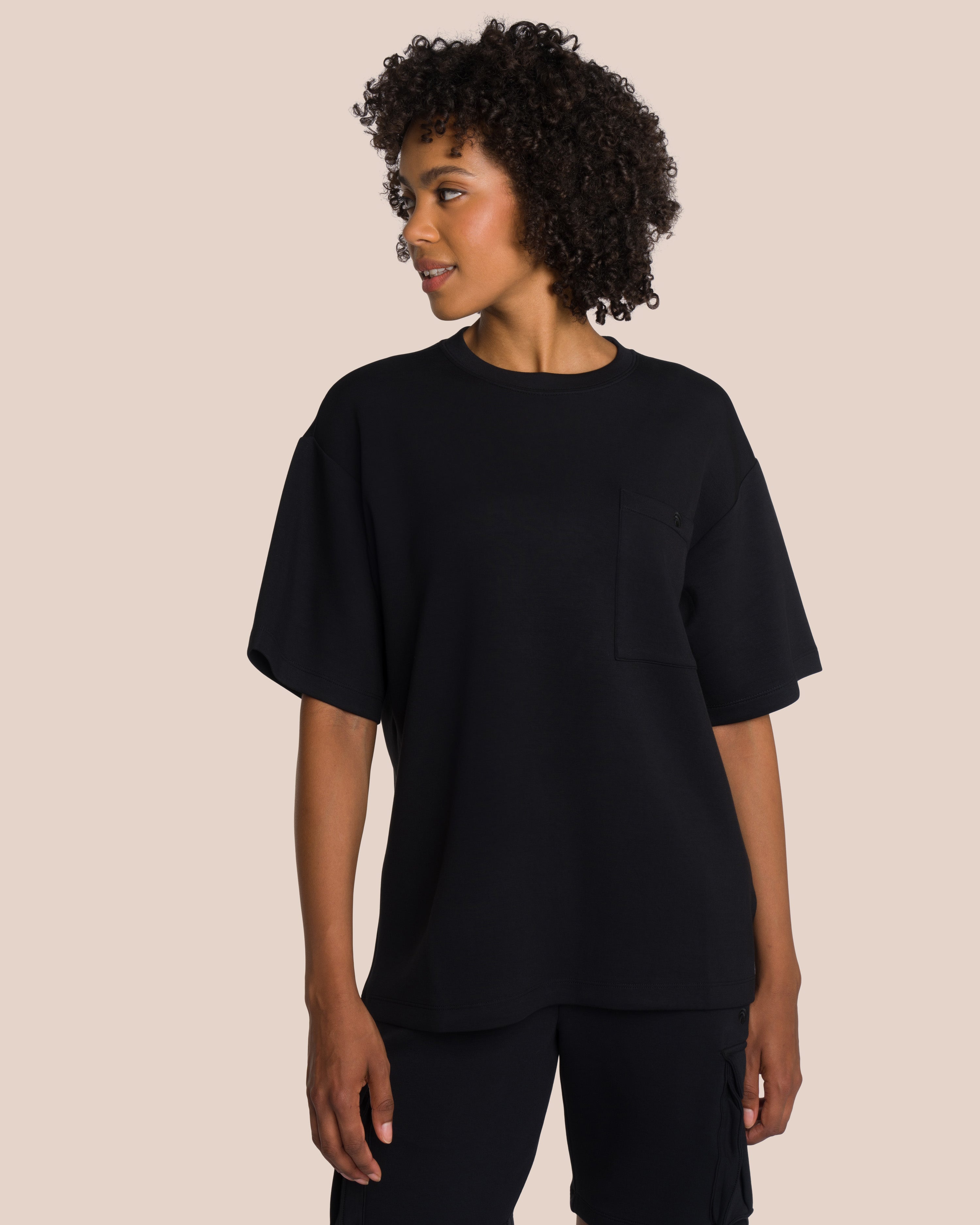 Cruz Unisex T-Shirt - Yoga T-Shirt - Black