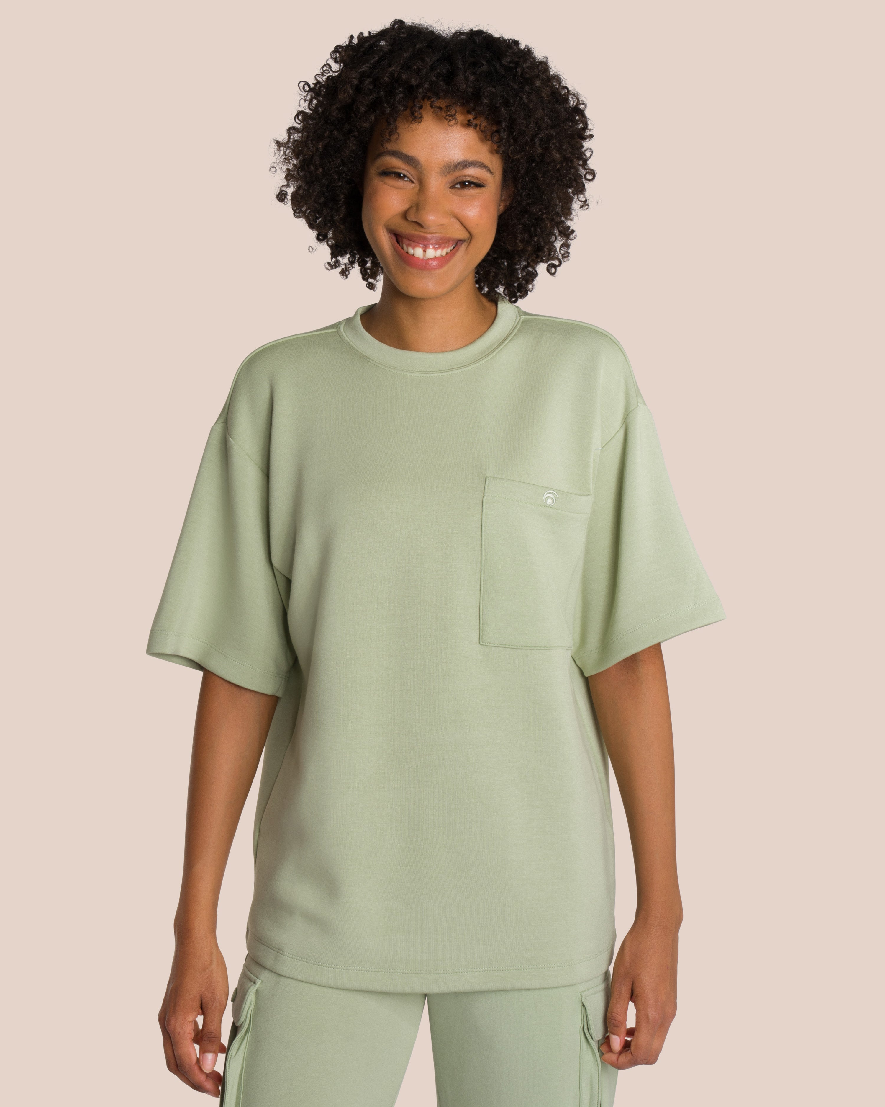 Cruz Unisex T-Shirt - Yoga T-Shirt - Green
