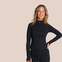 Shania Zip Turtleneck