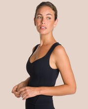 Shania Top Zip Set Deluxe - Black