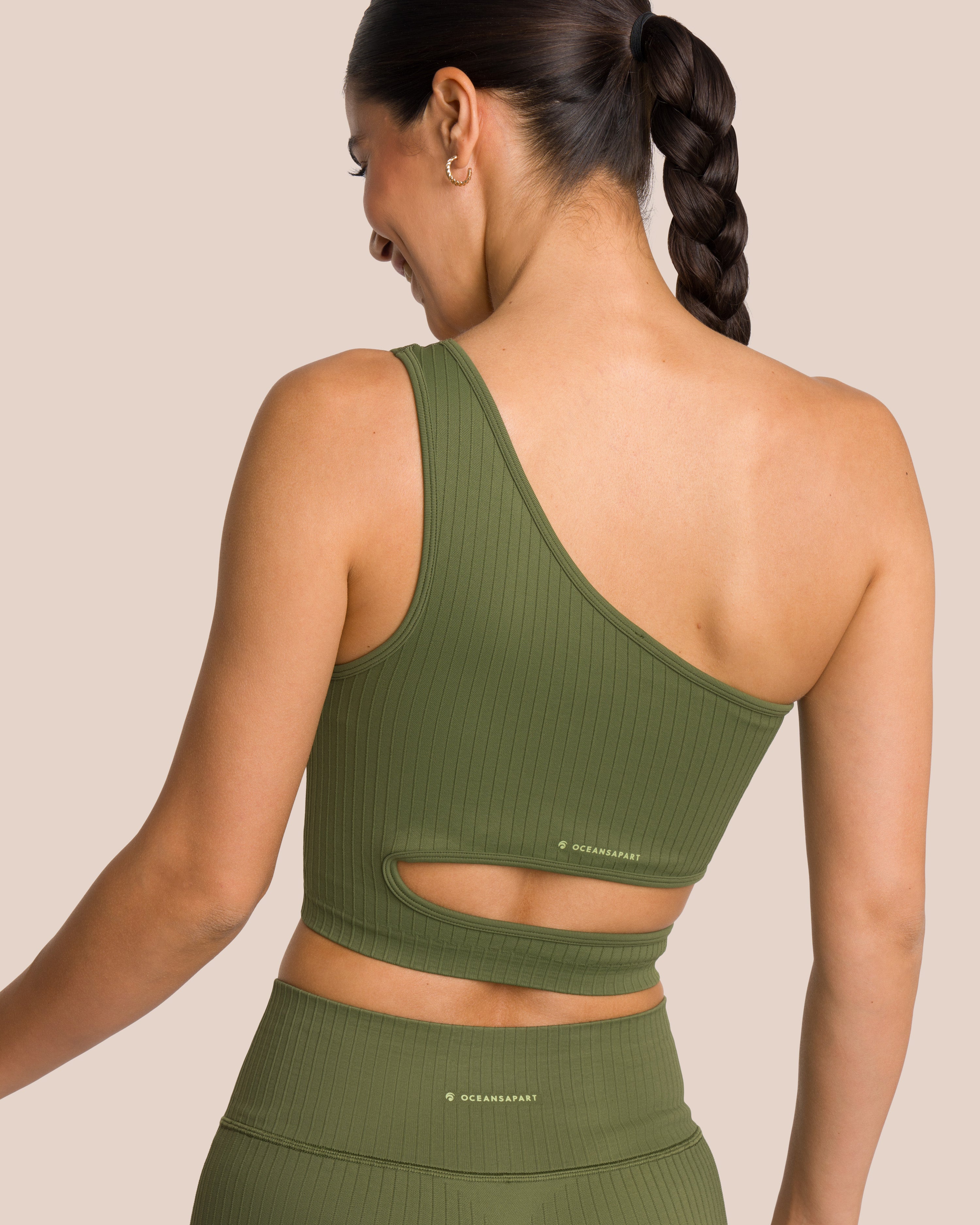 Elodie Asymmetrical Top - Yoga Top