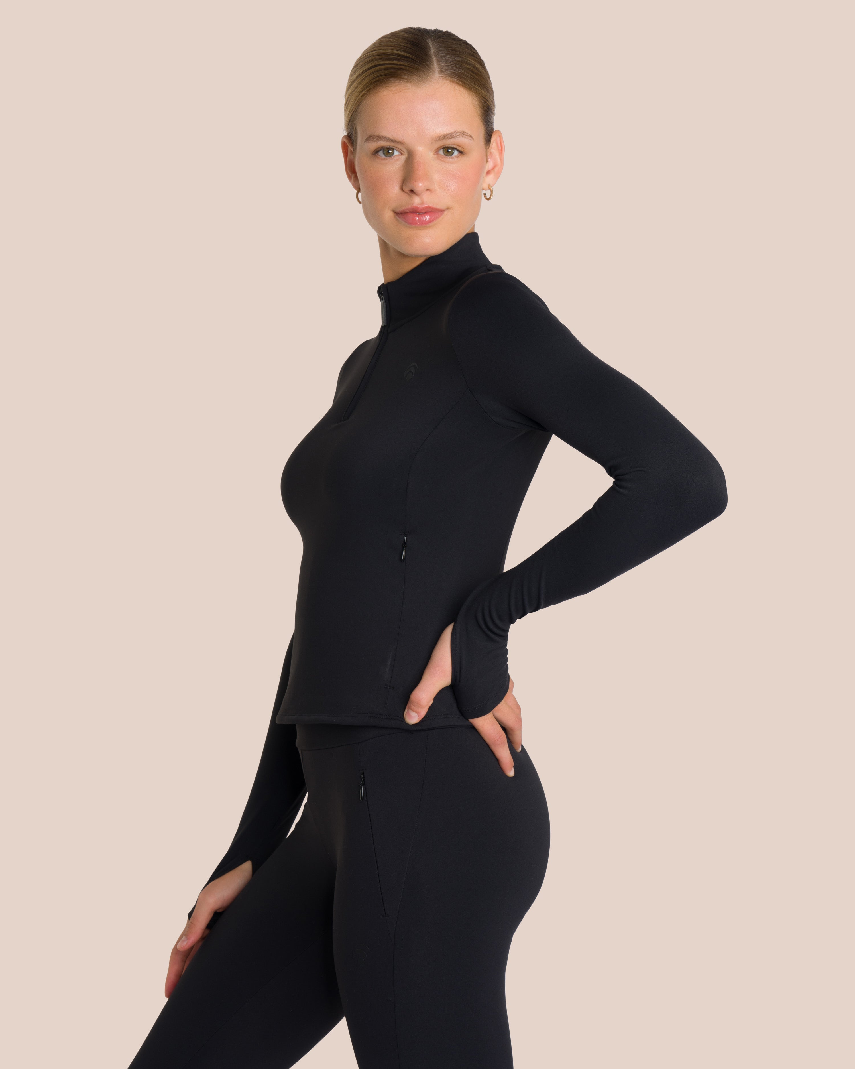Florence Layer Set - Black - Yoga Set