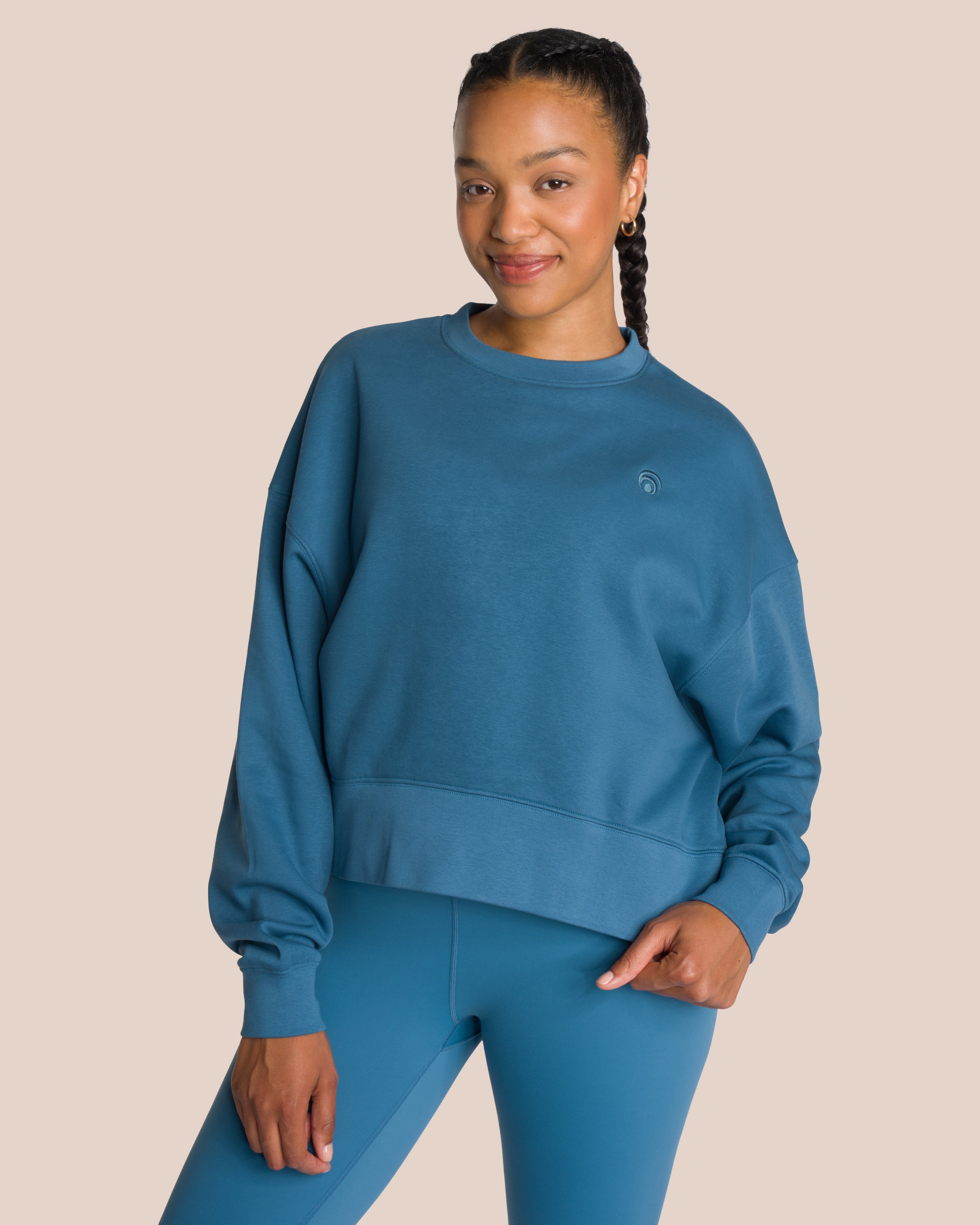 Jenny Sweater - Yoga Sweater - Blue
