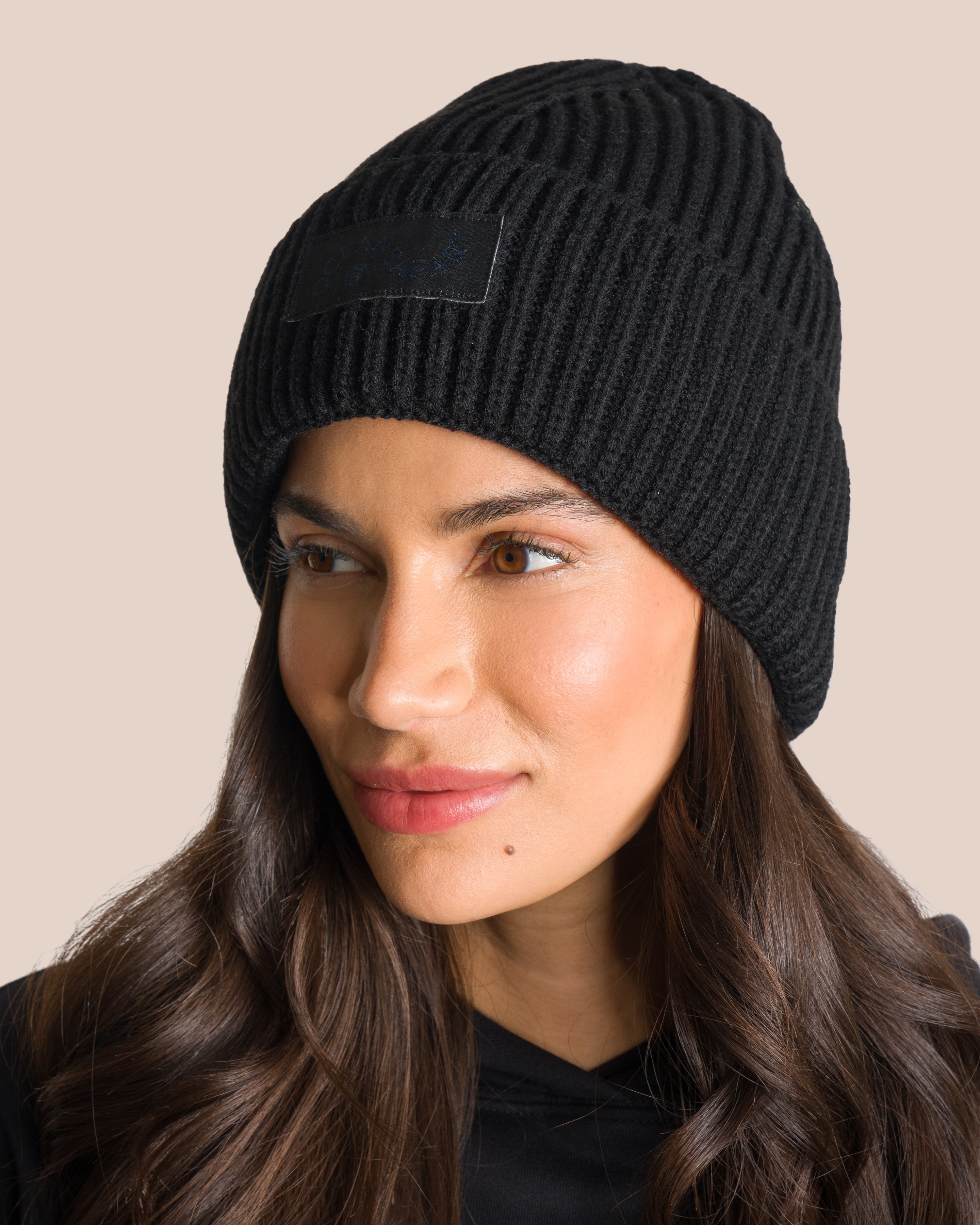 Beauty Beanie - Yoga Headgear - Black