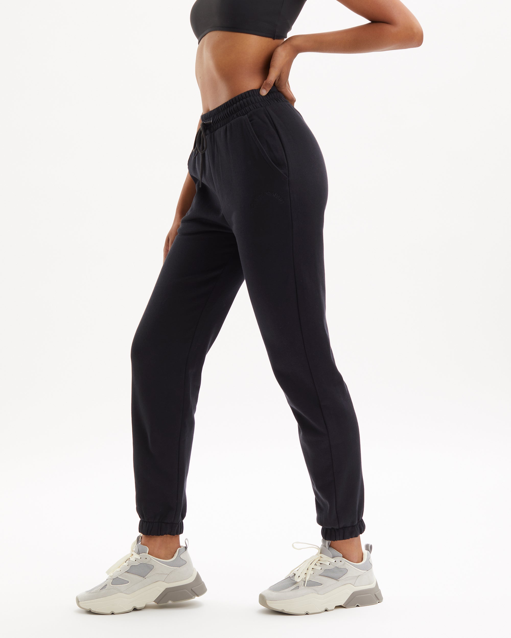 Charly Sweat Set - Black - Yoga Set