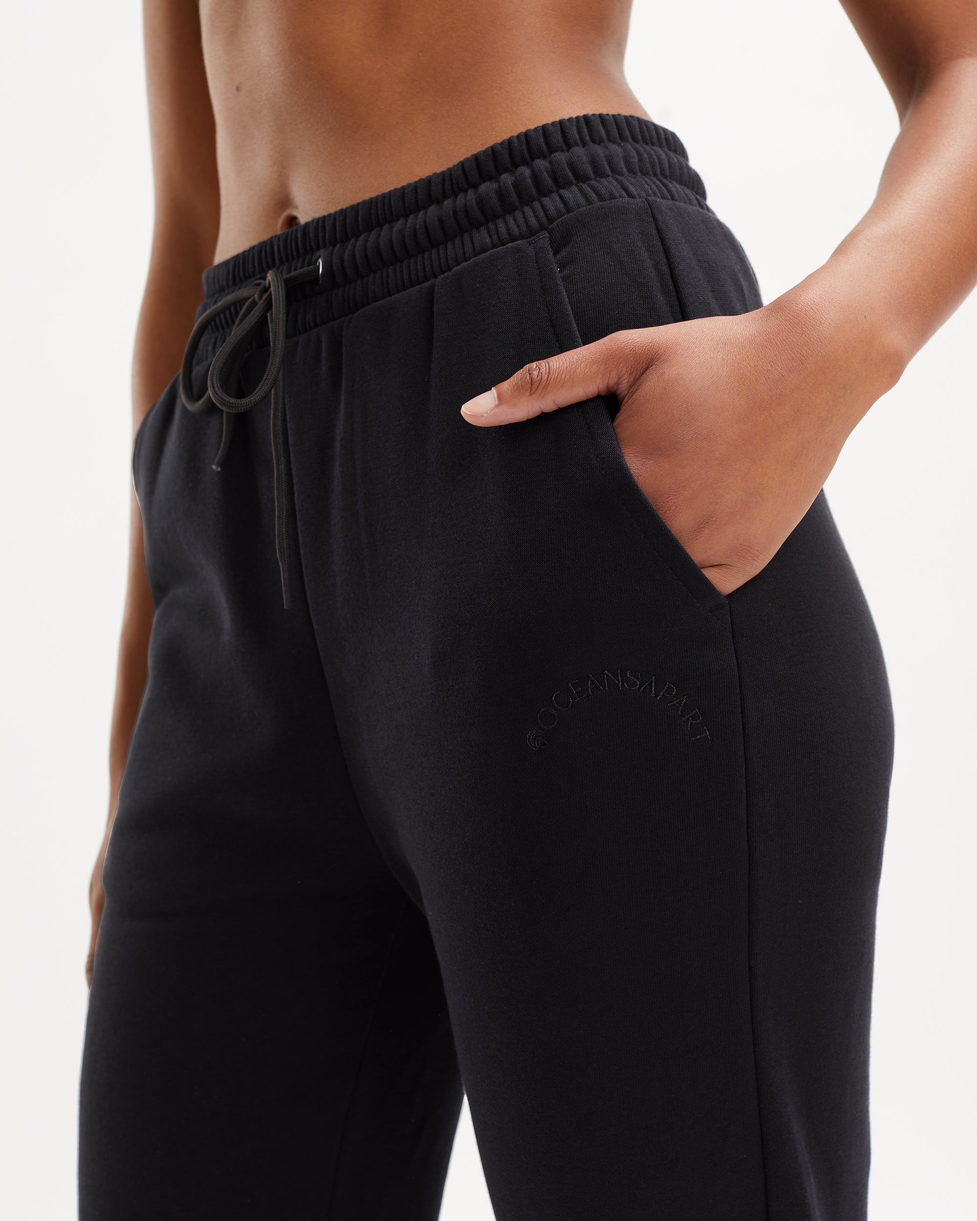 Charly Sweat Set - Black - Yoga Set