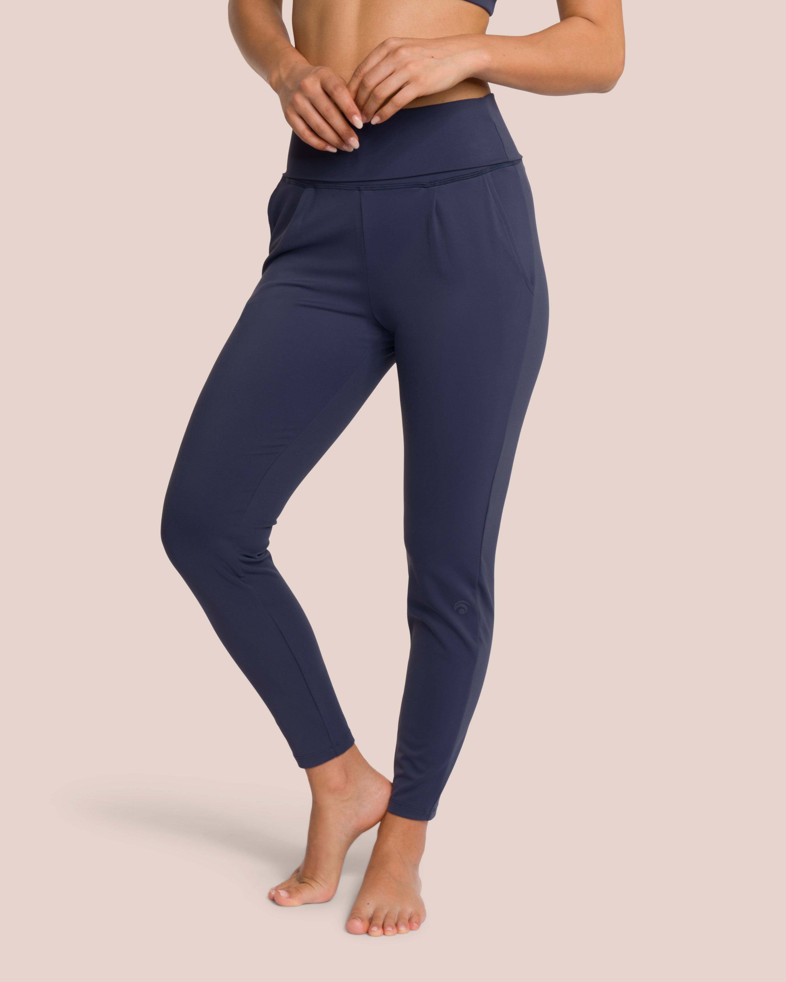 Ginger Jogger - Yoga Leggings - Blue