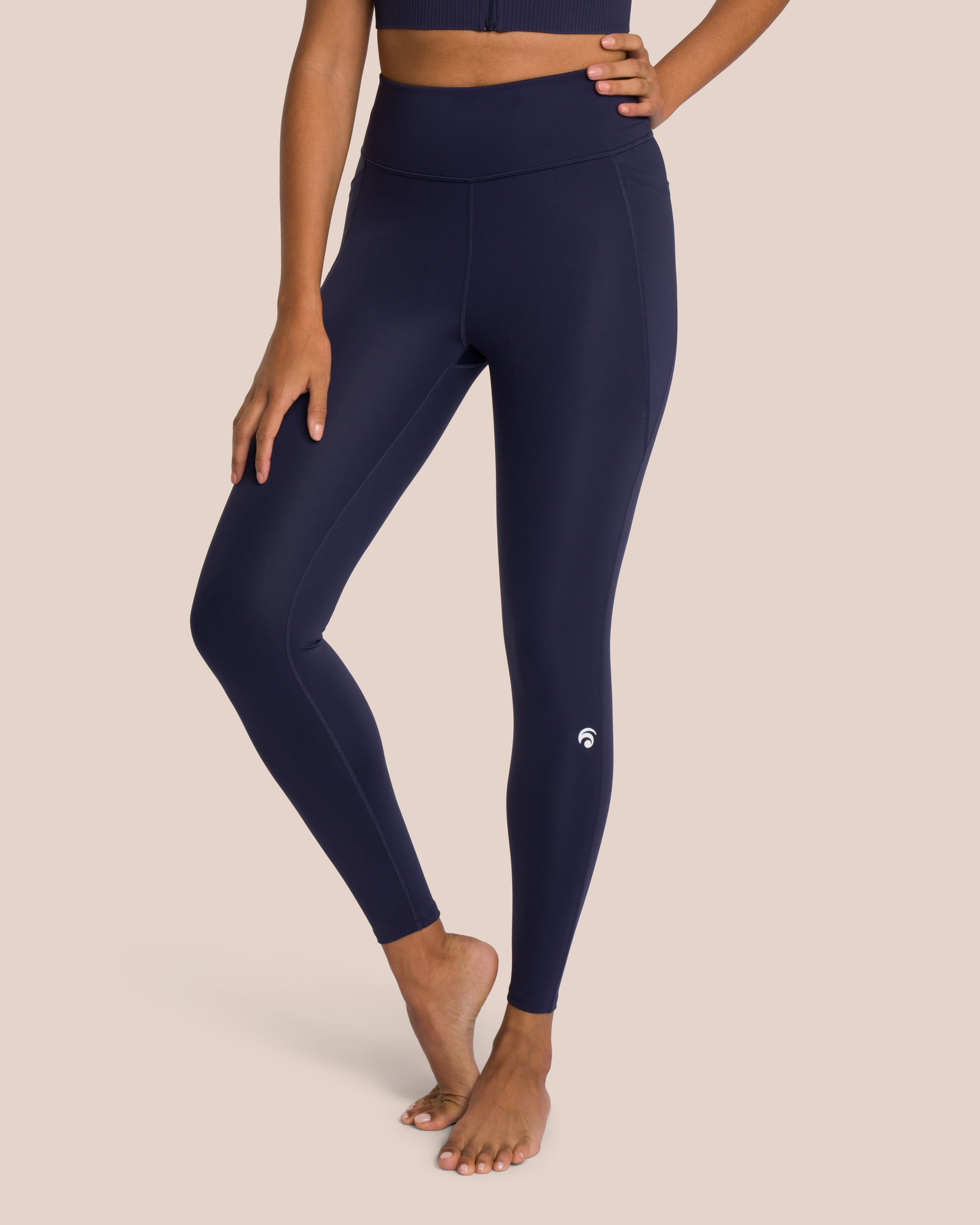 Soho Leggings - Yoga Leggings - Blue