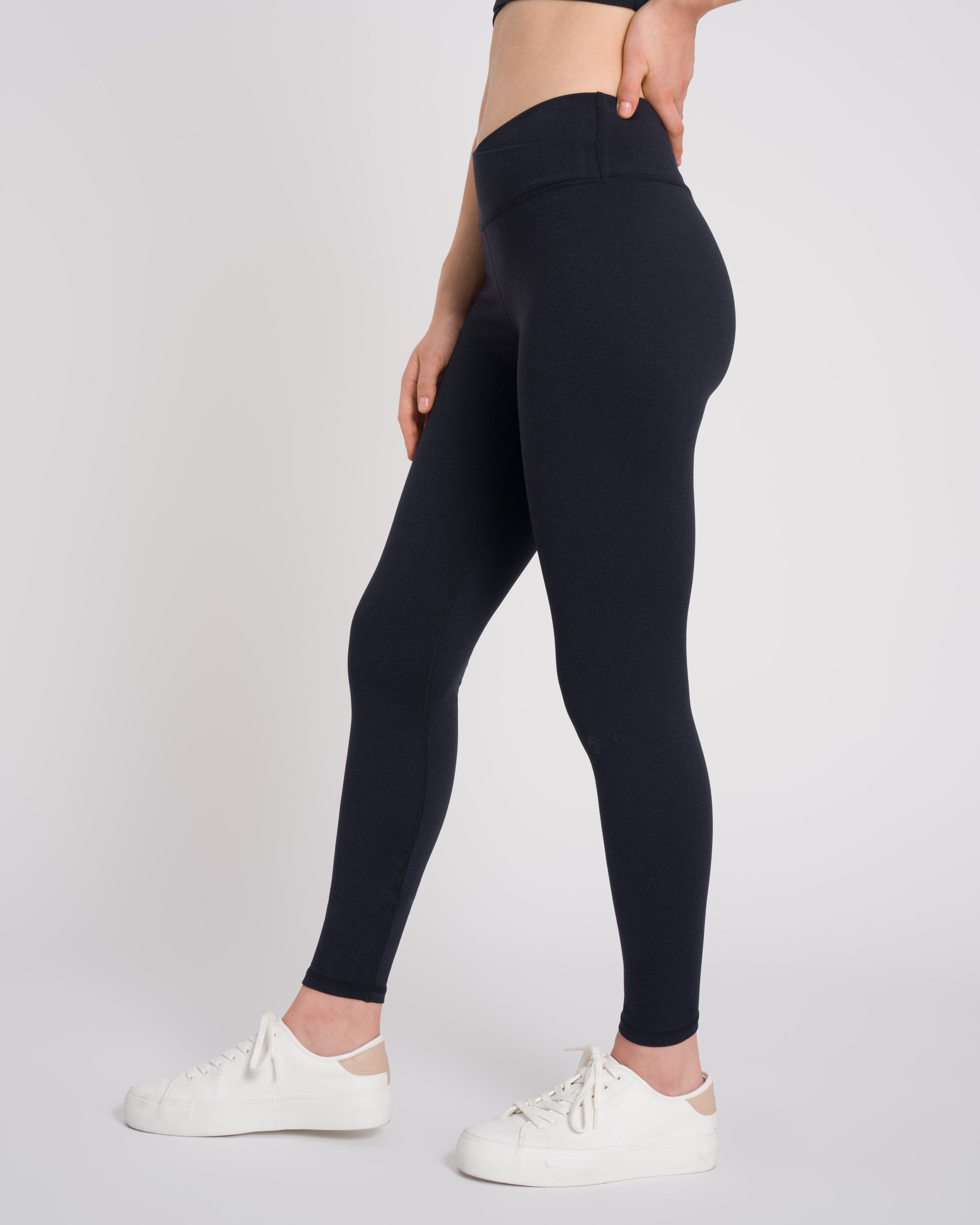 Dahlia Leggings - Yoga Leggings - Black