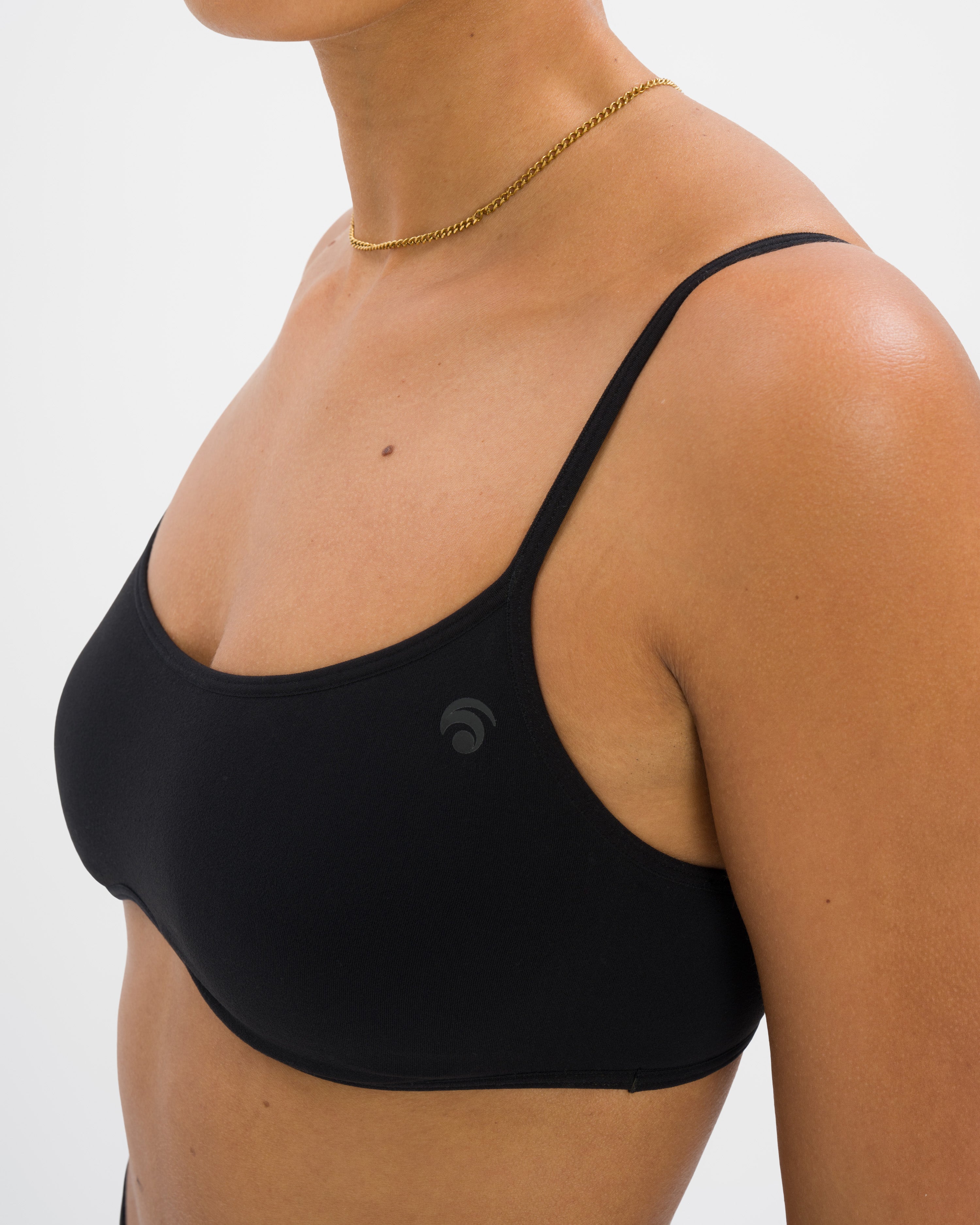 Cloudy Pantie Set - Black - Yoga Set