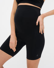 Mila Maternity Biker Set - Black