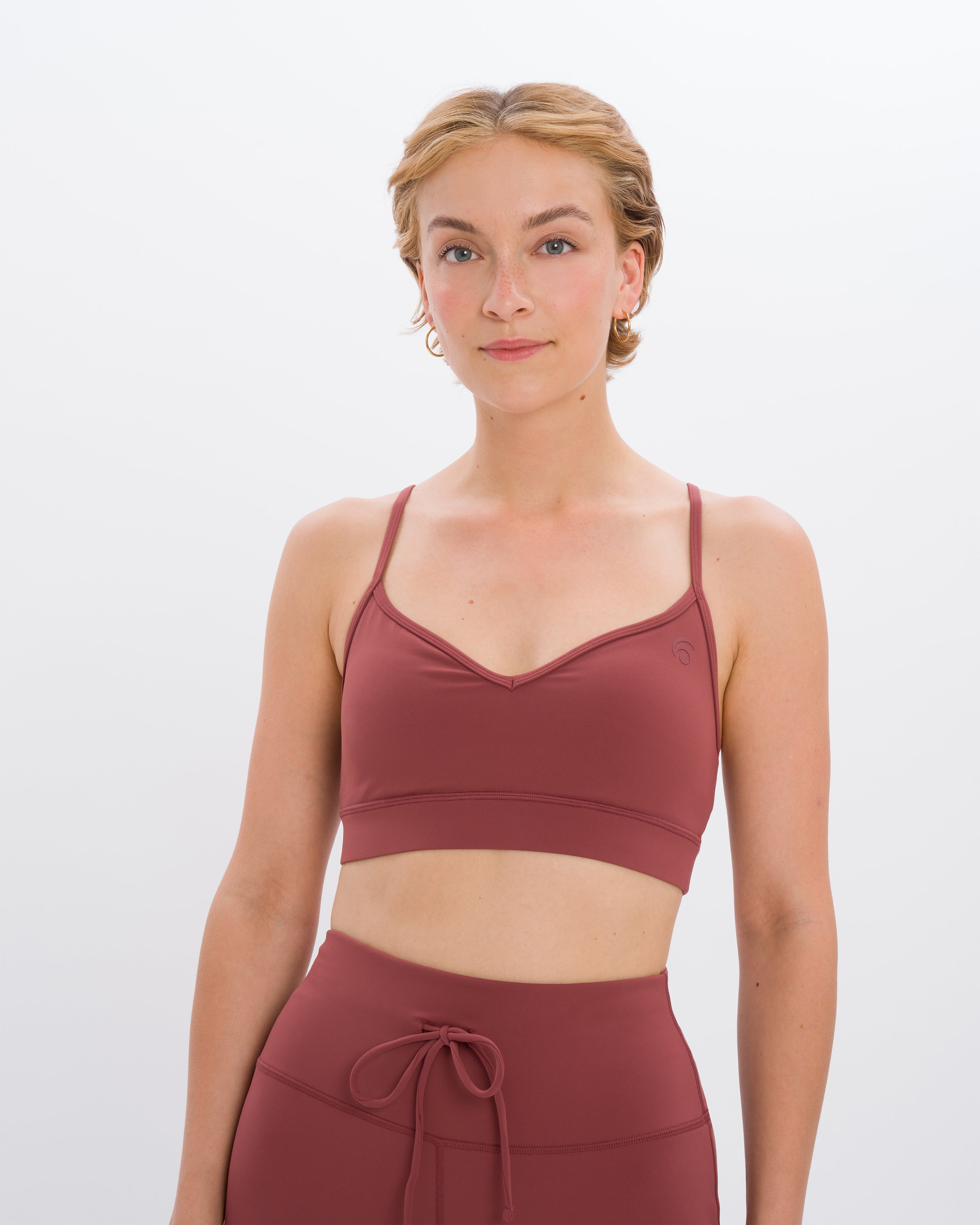 Eve Wideleg Set - Cayenne - Yoga Set