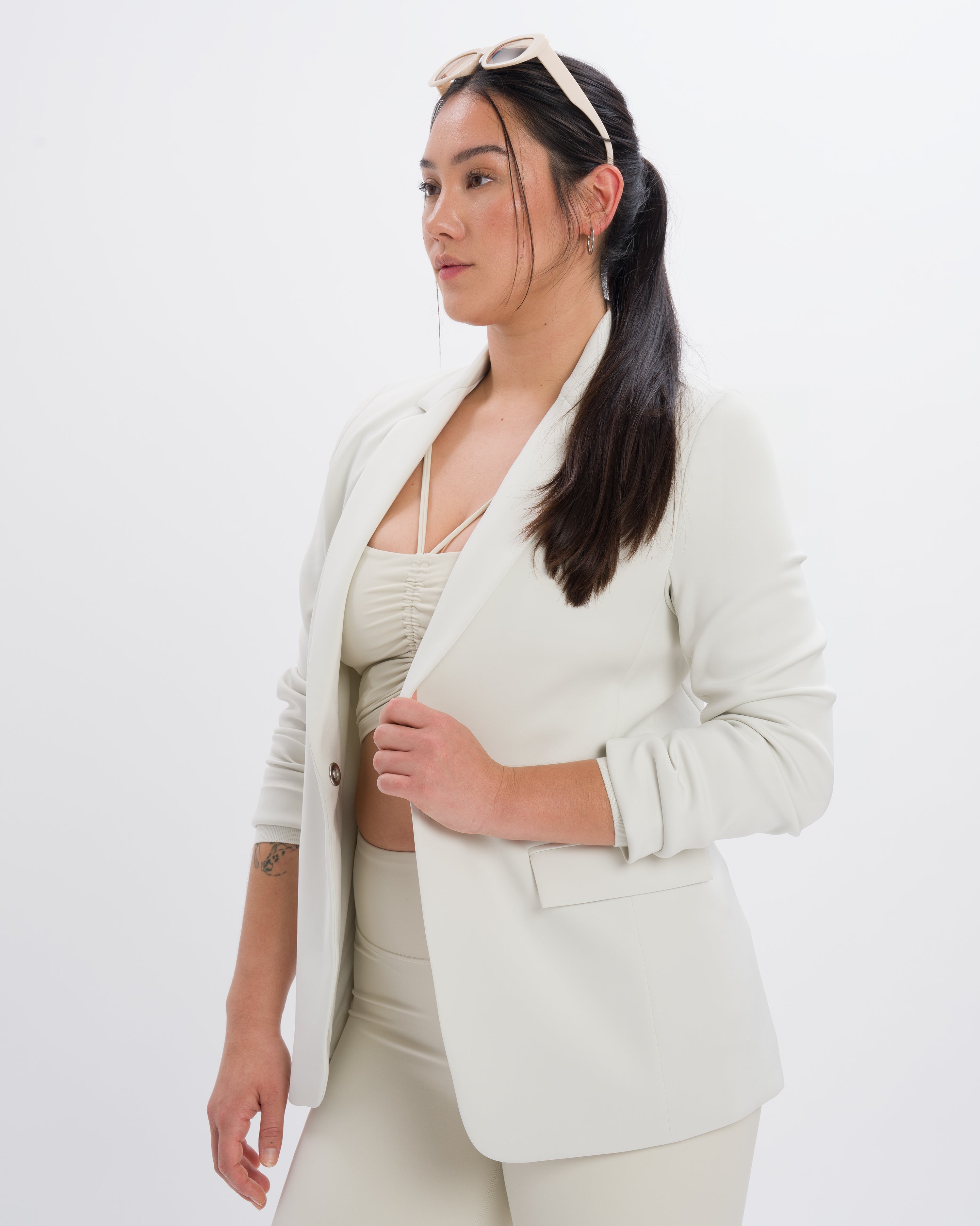 Gianna Blazer - Yoga Blazer - Beige