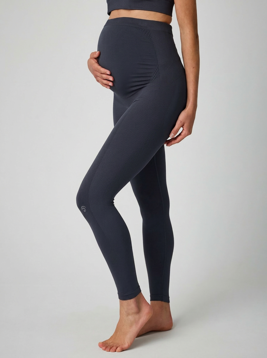 Mila Maternity Pant - Yoga Leggings - Moon Blue