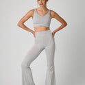 Dahlia Set - Light Grey Melange