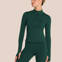 Florence Layer Straight Leg Set - Emerald Green