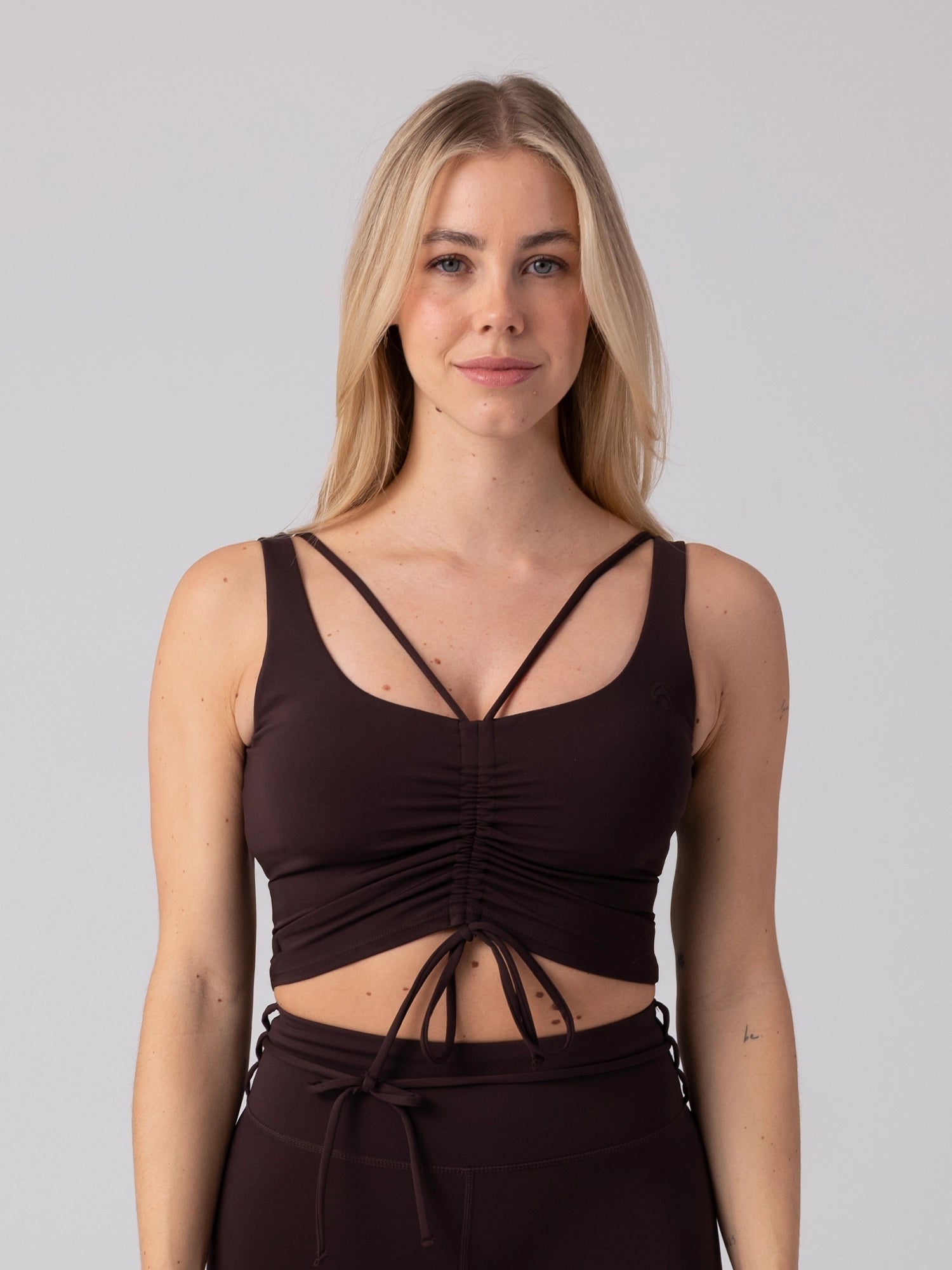 Gianna Bra - Yoga Bra - Brown