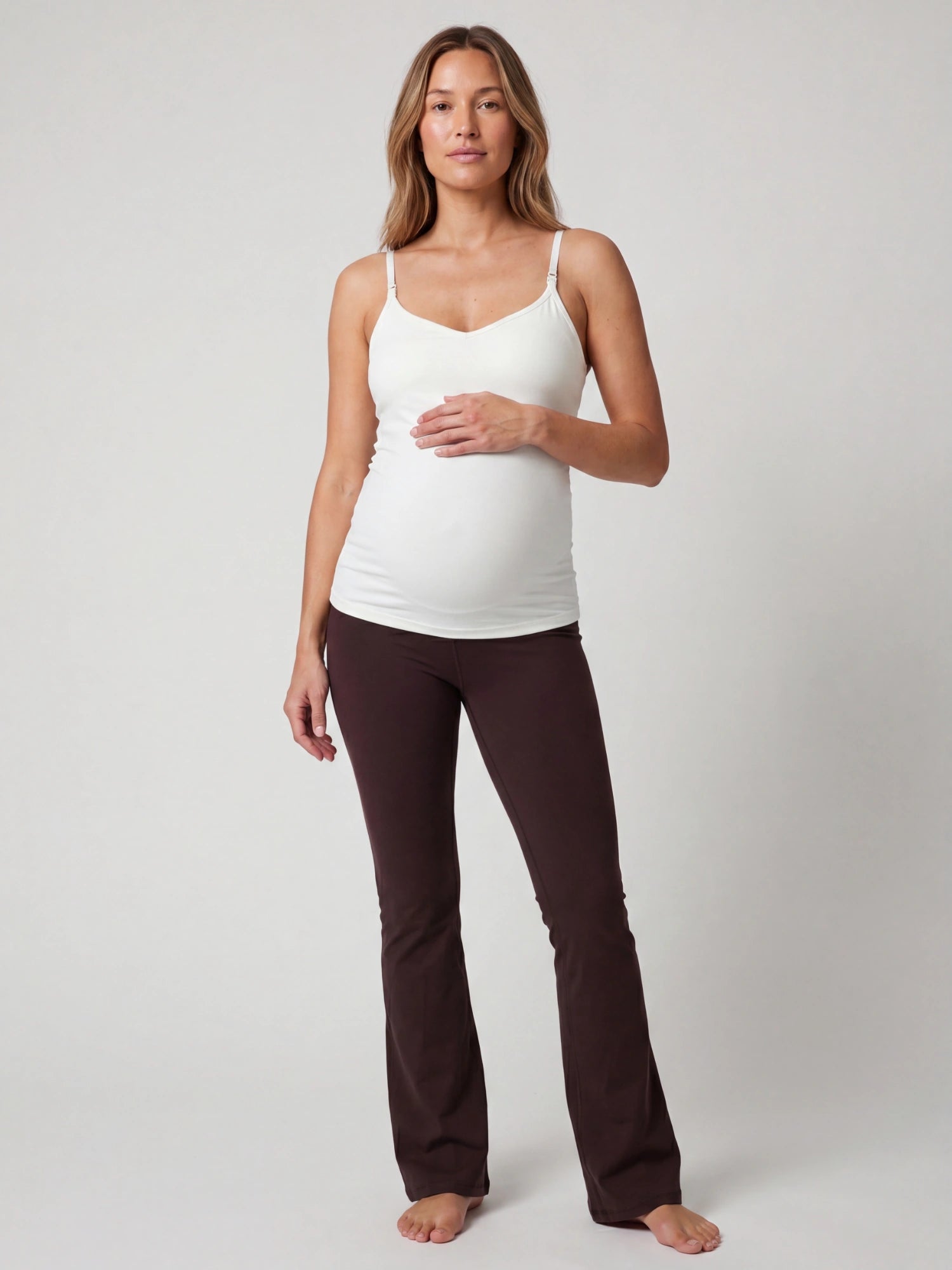 Gianna Maternity Flared Pant - Yoga Pant