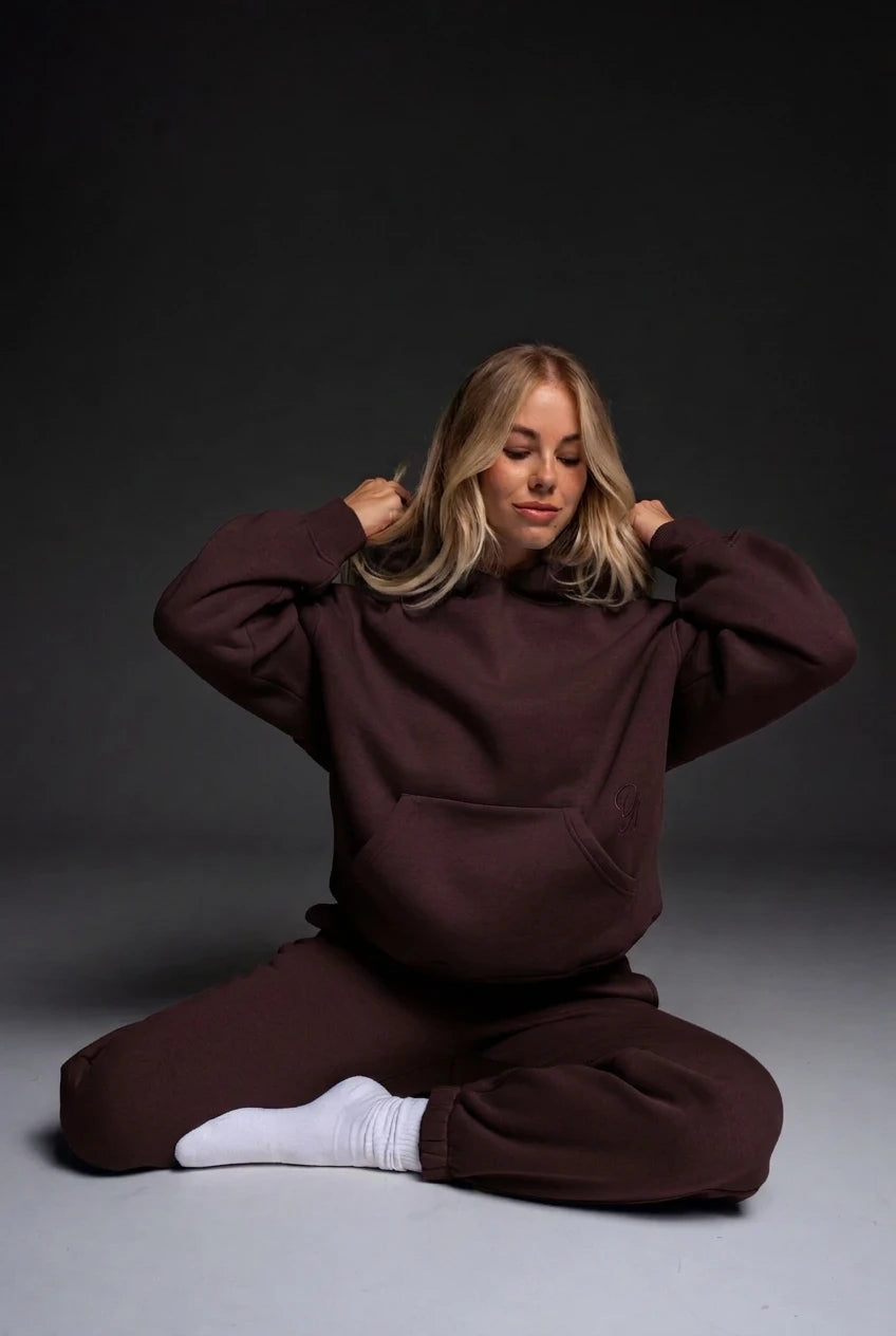 Luna Sweat Pant - Yoga Pant - Brown