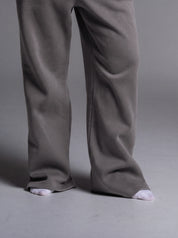 Luna Straight Leg Sweat Pant Set - Pure Grey