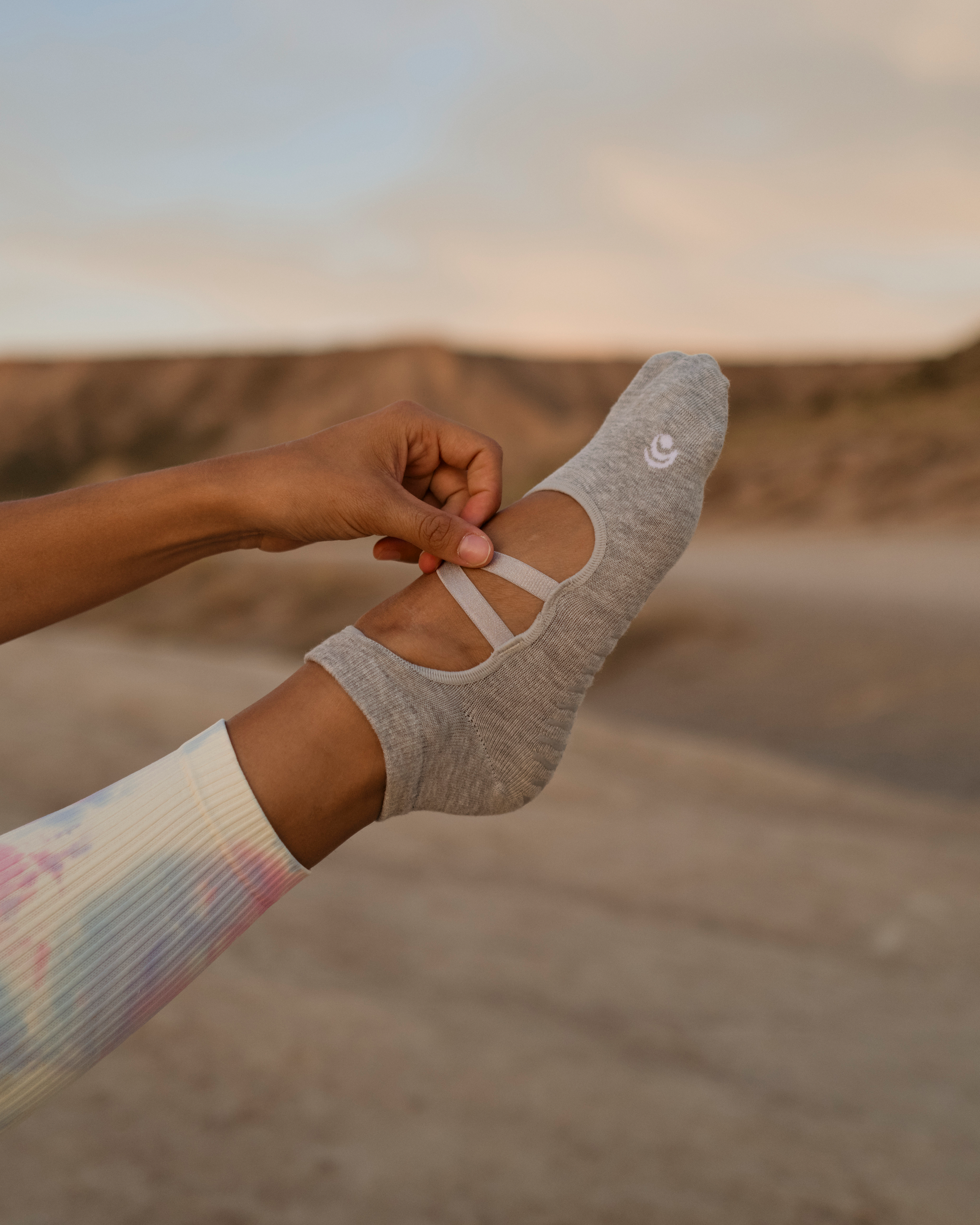 Brandy Strappy Pilates Socks - Yoga Socks