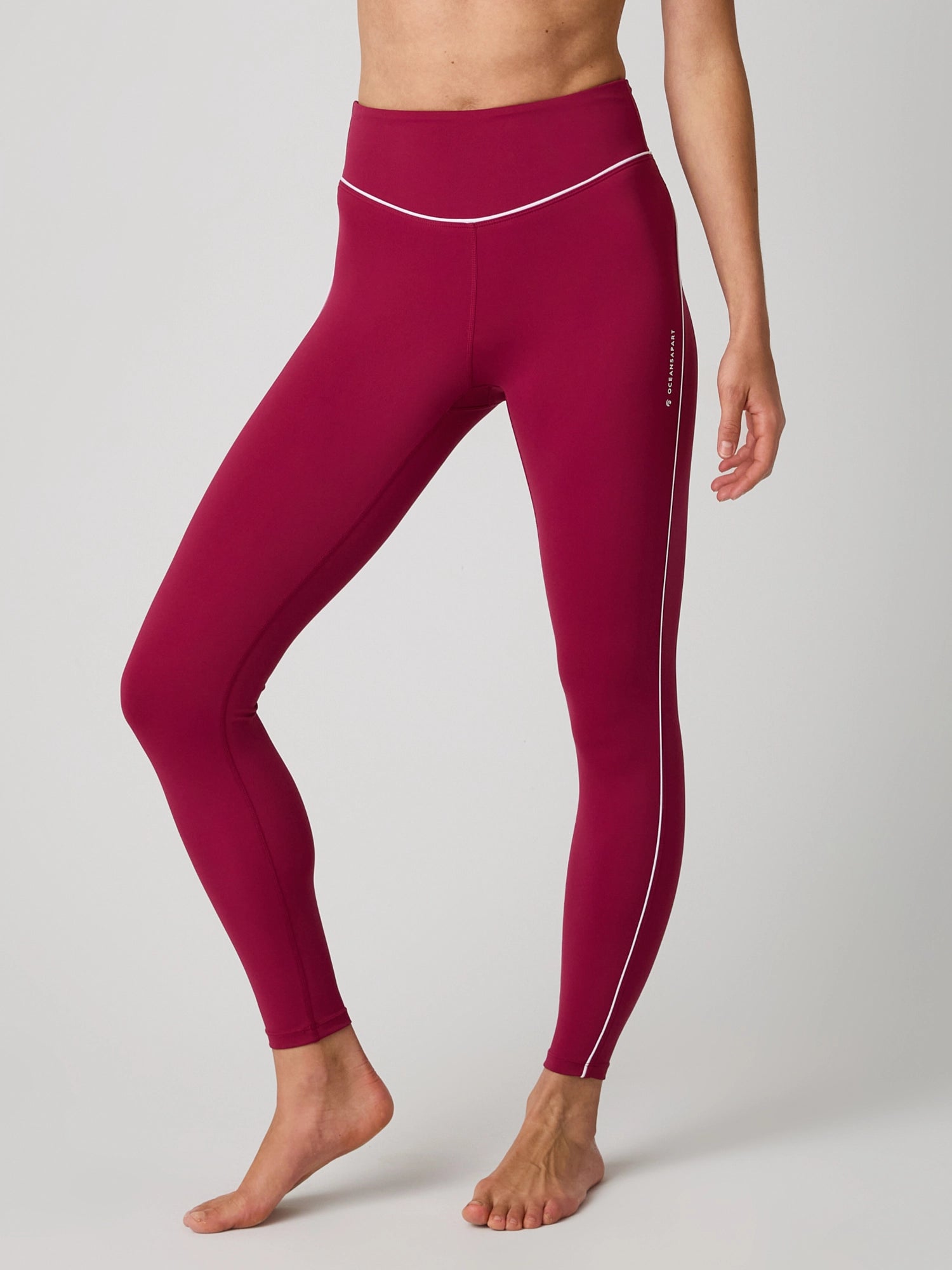 Valentina Pant - Yoga Leggings - Red