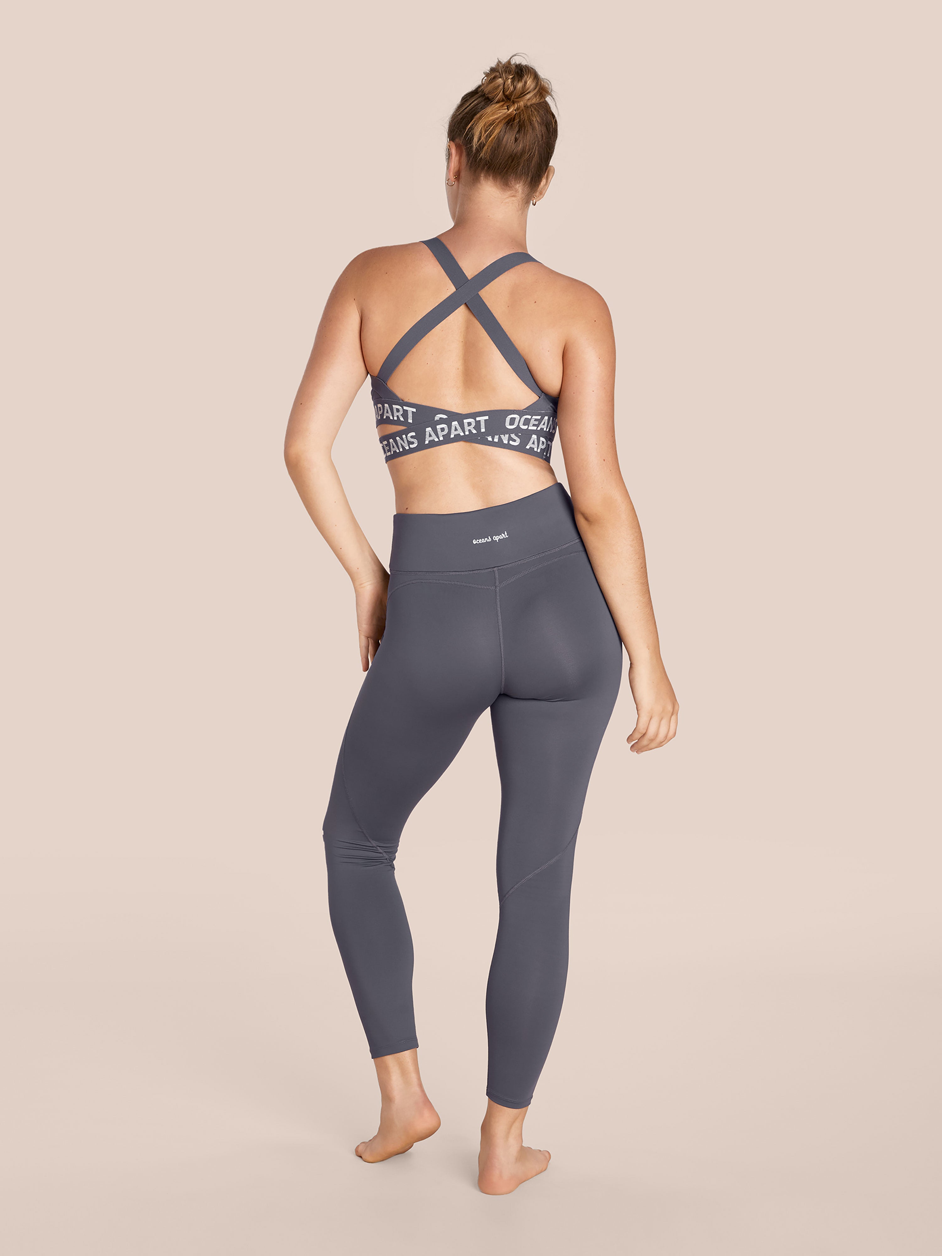Beauty Set Deluxe - Cliff Grey &amp; White - Yoga Set