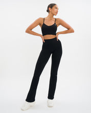 Maya Flared Set - Black