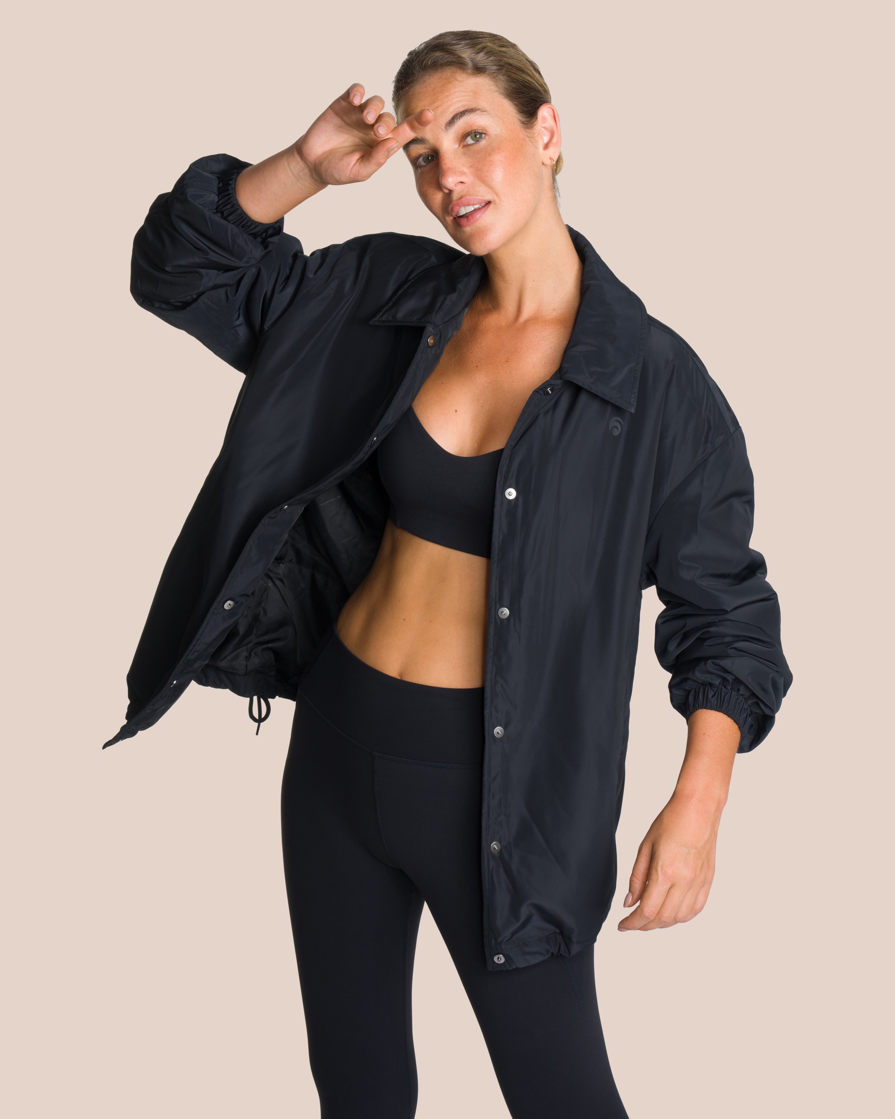 Shania Set Deluxe - Black - Yoga Set